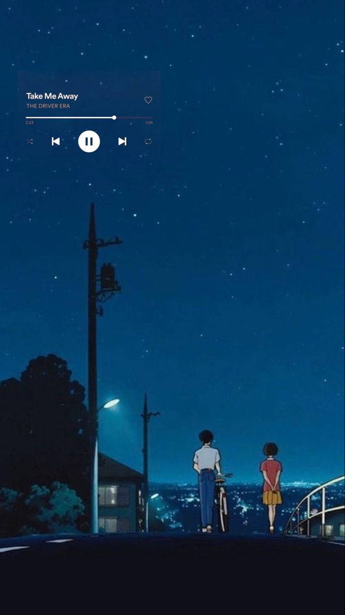 Aesthetic ng Musika sa Anime Wallpaper