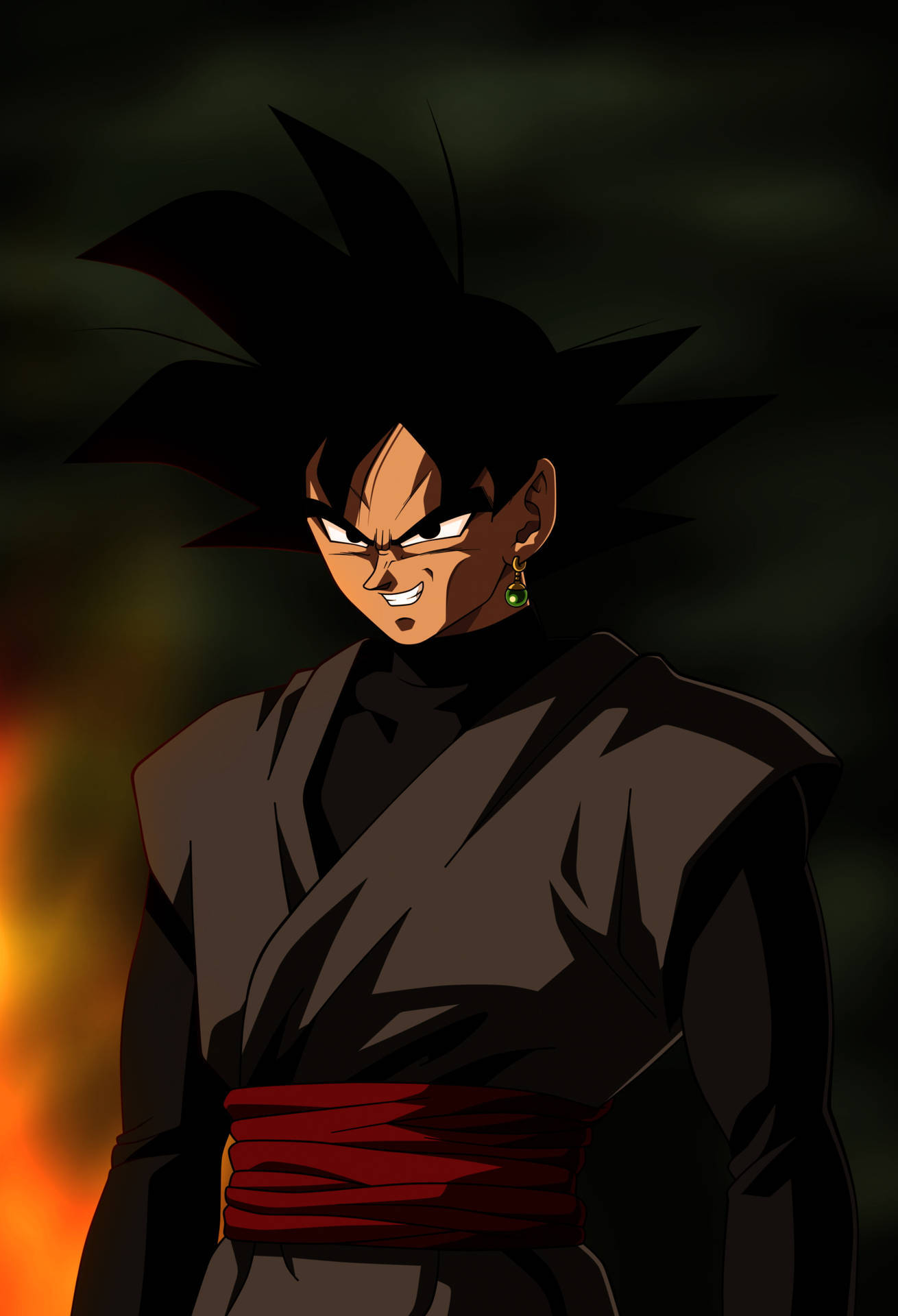 Aesthetic ni Zamasu Black Goku mula sa Dragon Ball Wallpaper
