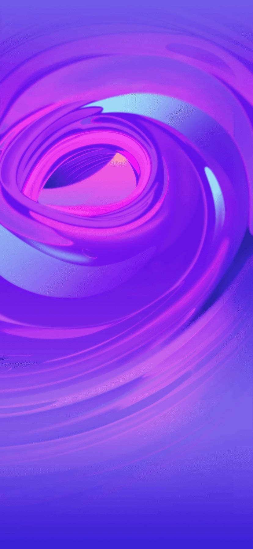 Aesthetic Purple Swirl Para sa iPhone Wallpaper