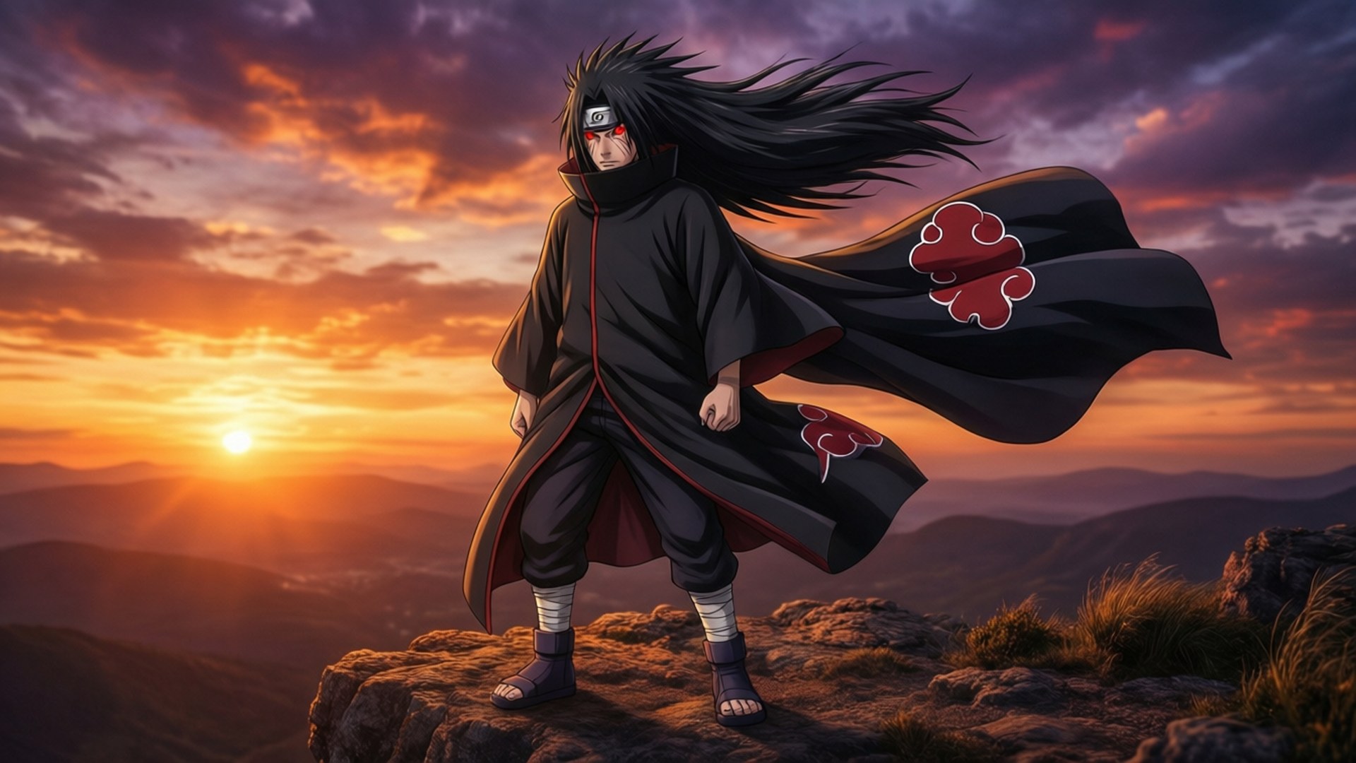 Akatsuki sa Dapit-hapon Wallpaper