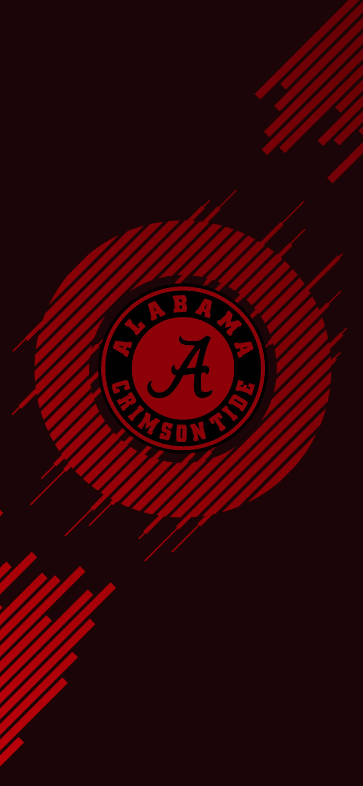 Alabama Crimson Dark Red Art Wallpaper