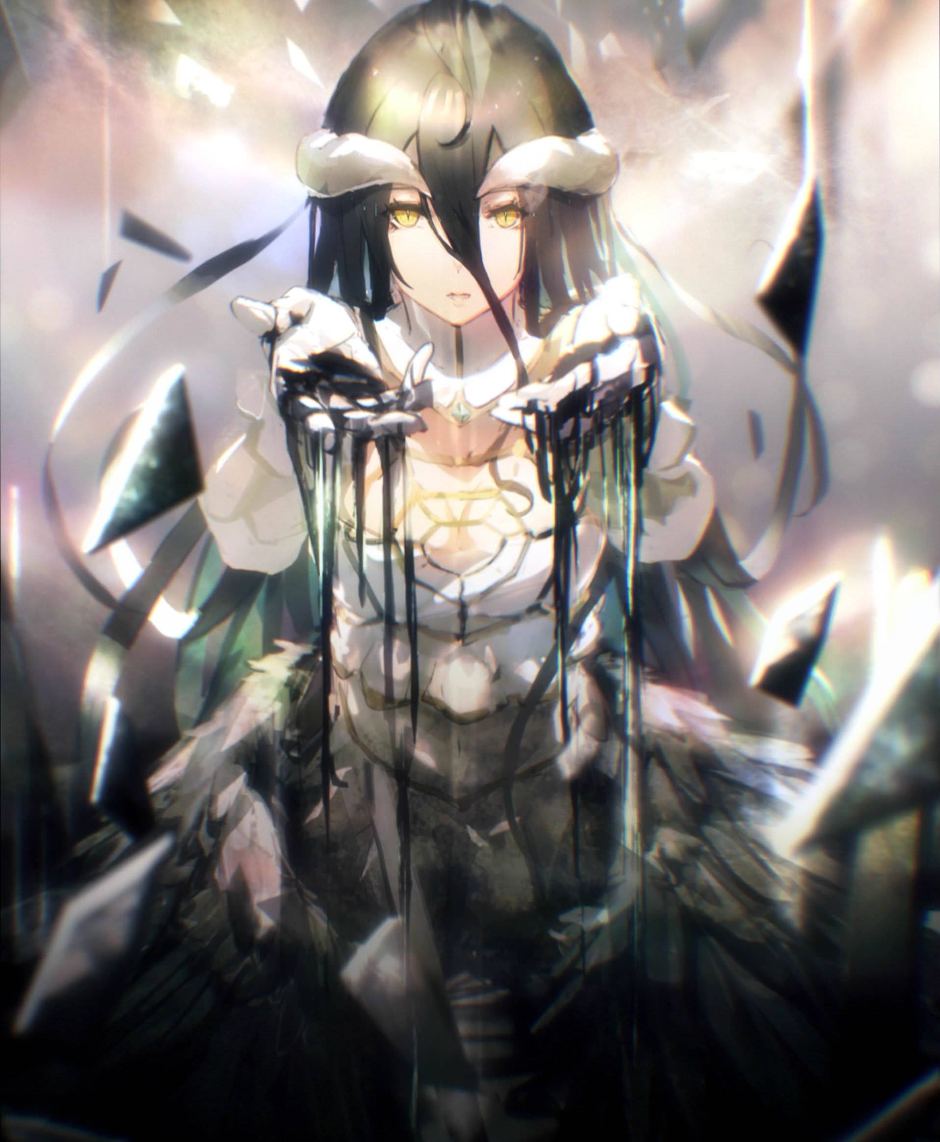 "Albedo - Ang Tagapangasiwa ng Overlord" Wallpaper