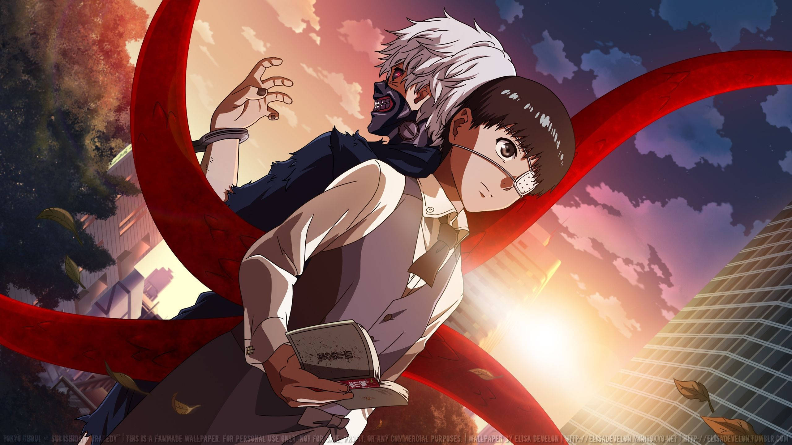 Alter Ego ng mga Tauhan ng Tokyo Ghoul Wallpaper