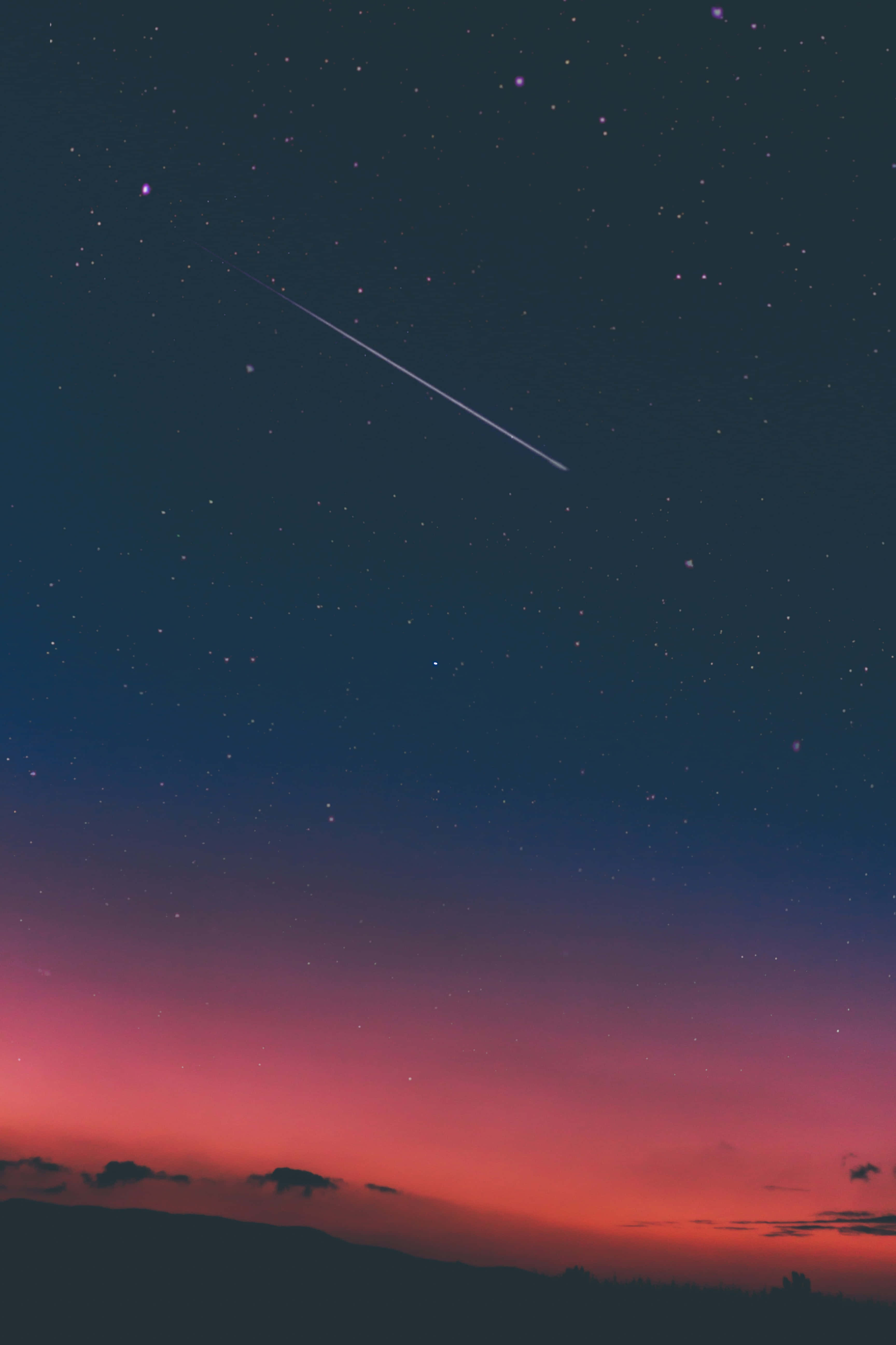 Amazing Sunset Pink Nature iPhone Background Wallpaper