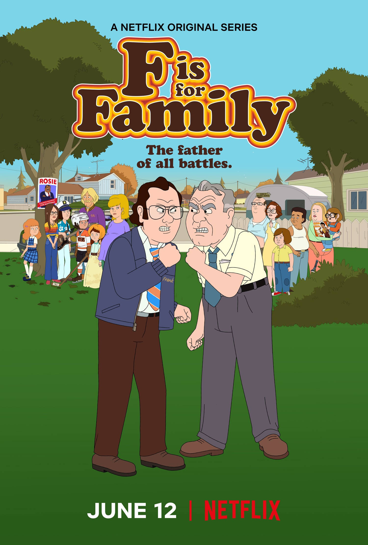 American TV Series na F Is For Family Wallpaper