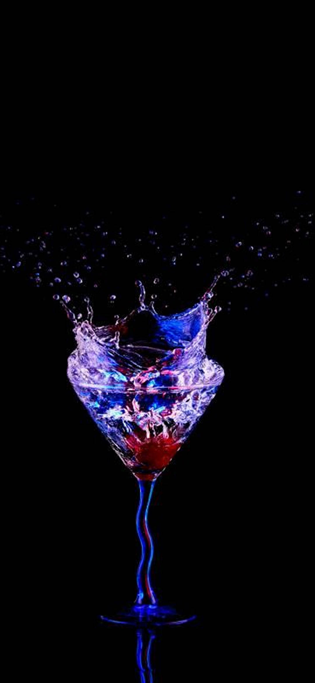 AMOLED Margarita Glass Wallpaper