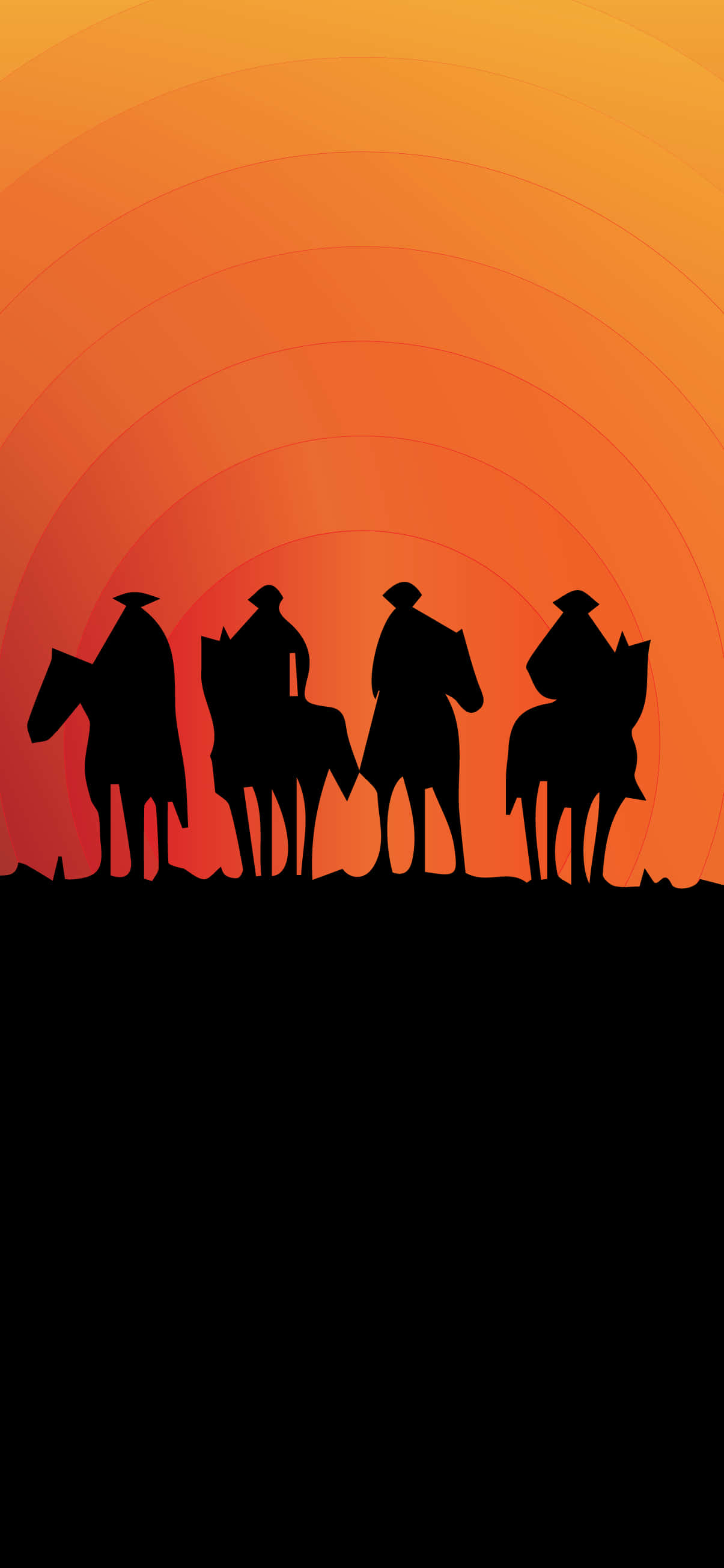 "Isang Matinding Sulyap ng Western Frontier sa iyong iPhone" Wallpaper