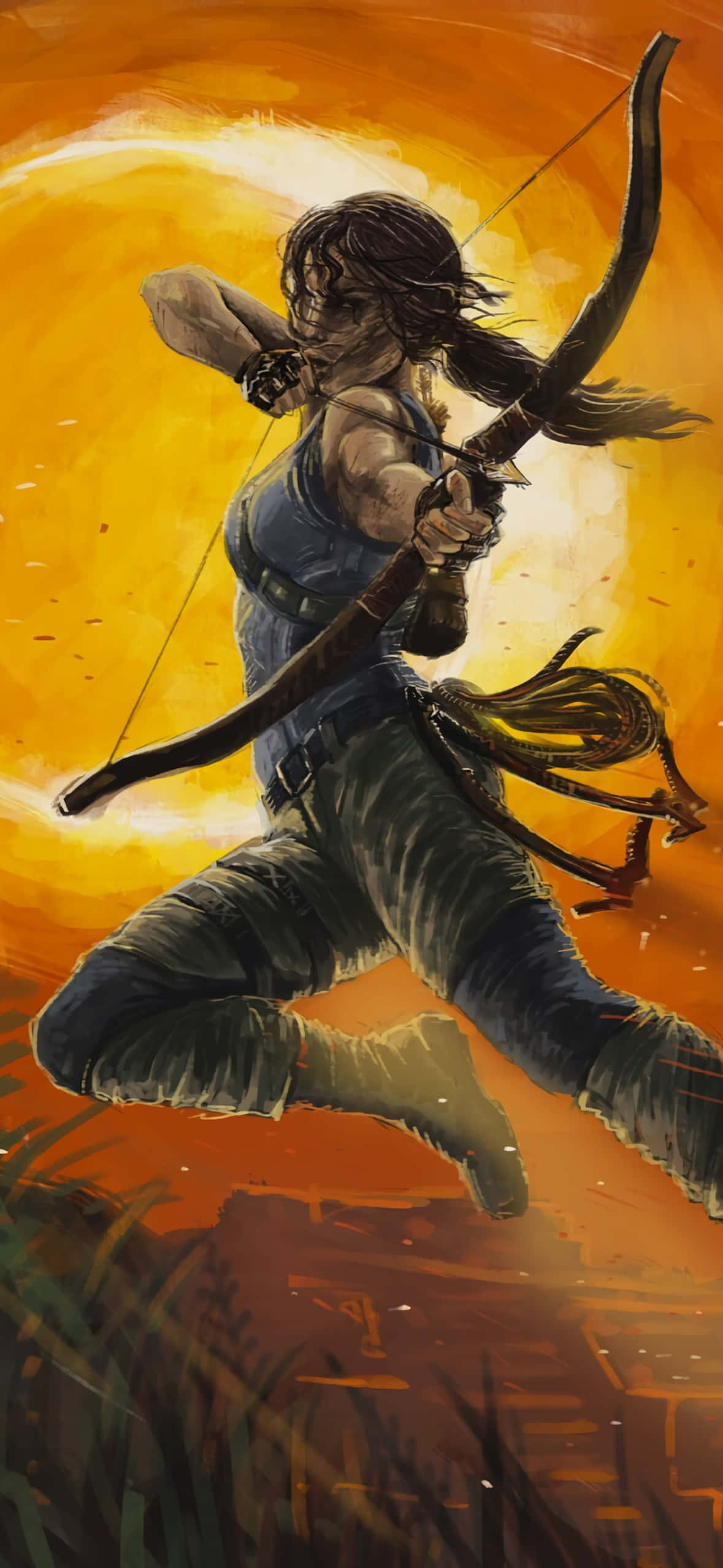 Android Rise Of The Tomb Raider Background Bow Wallpaper