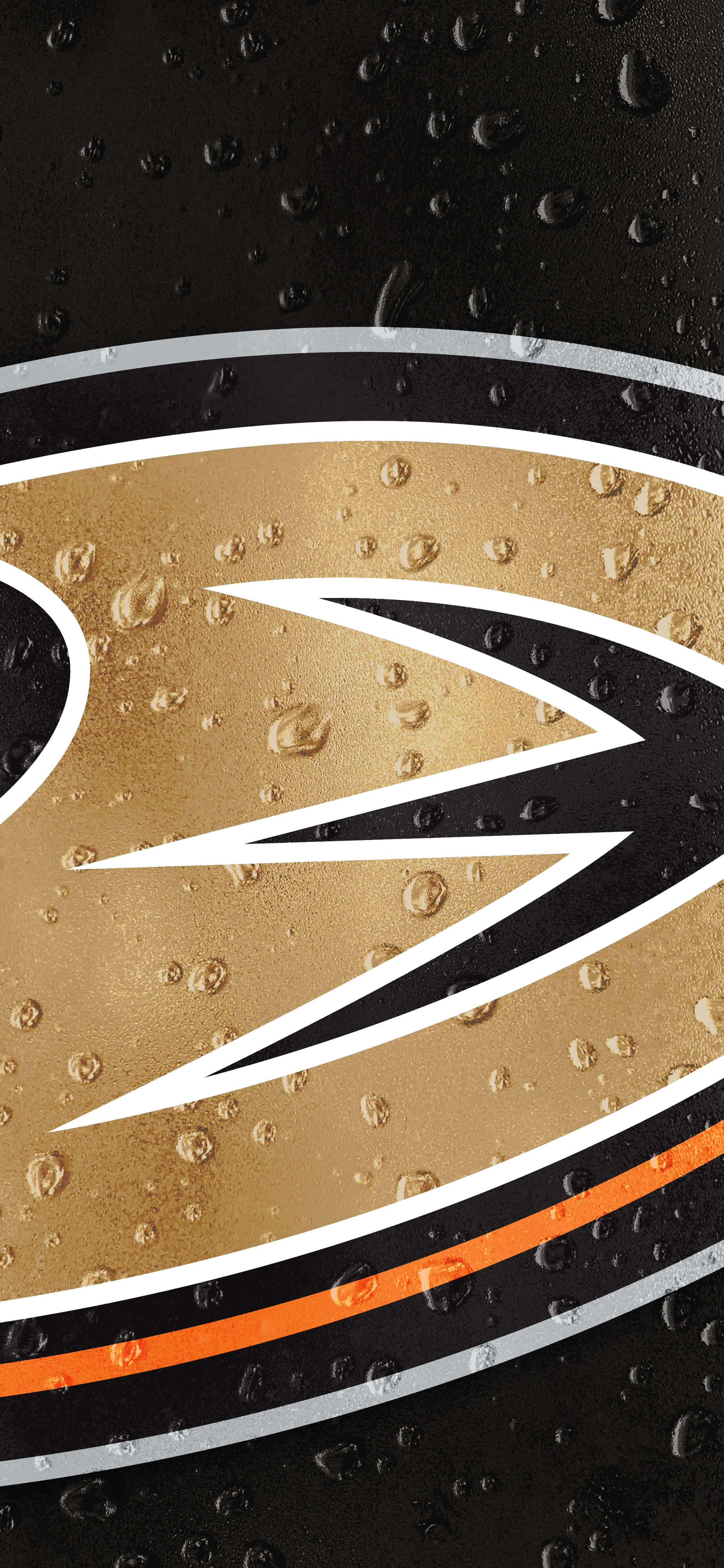 Ang Anaheim Ducks ay sumalang sa yelo na may estilo Wallpaper