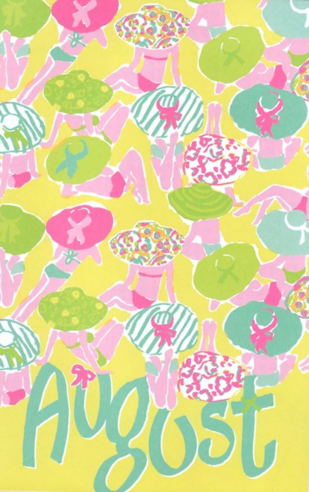 Ang August ay tungkol sa pastel vibes Wallpaper