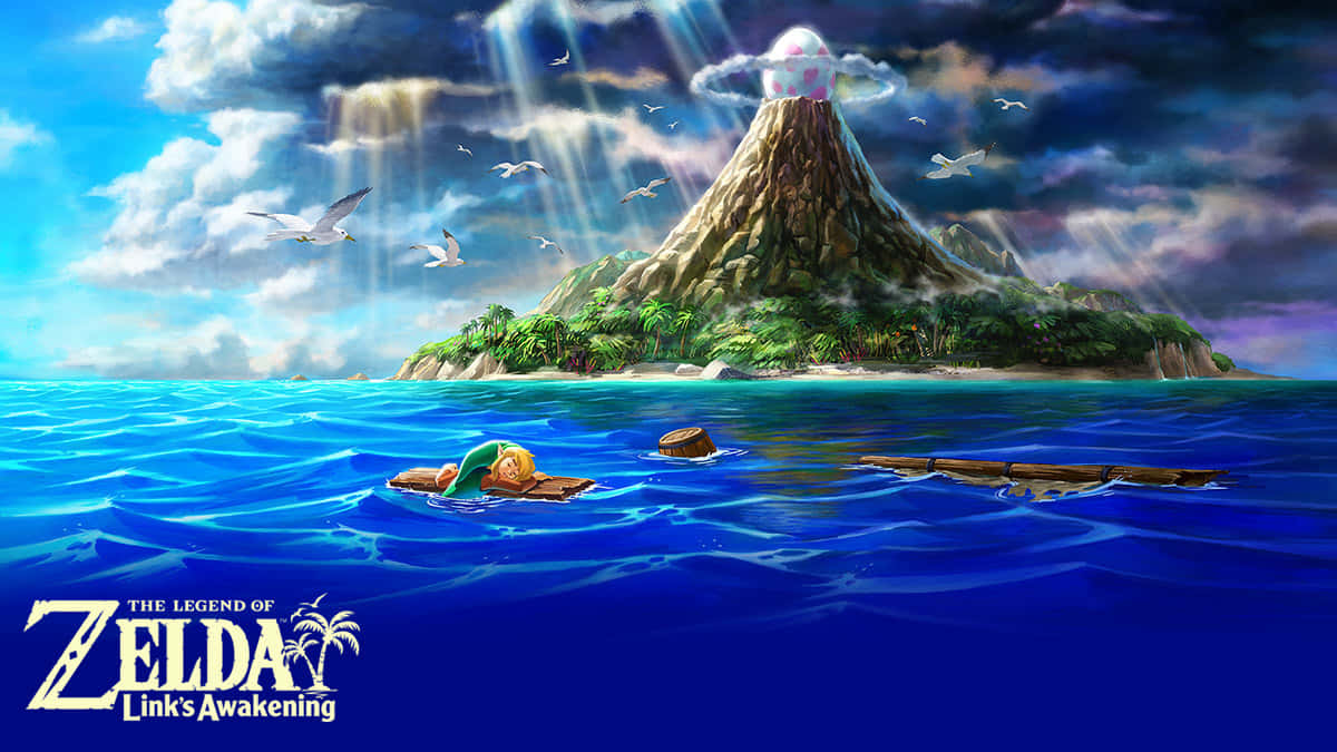 Ang Bayani ng Panahon, Link, sa Legend of Zelda Wallpaper