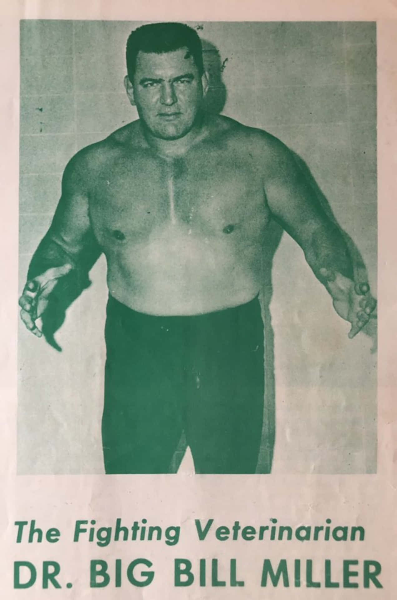 Ang Beterinaryo Wrestler na si Dr. Bill Miller Wallpaper