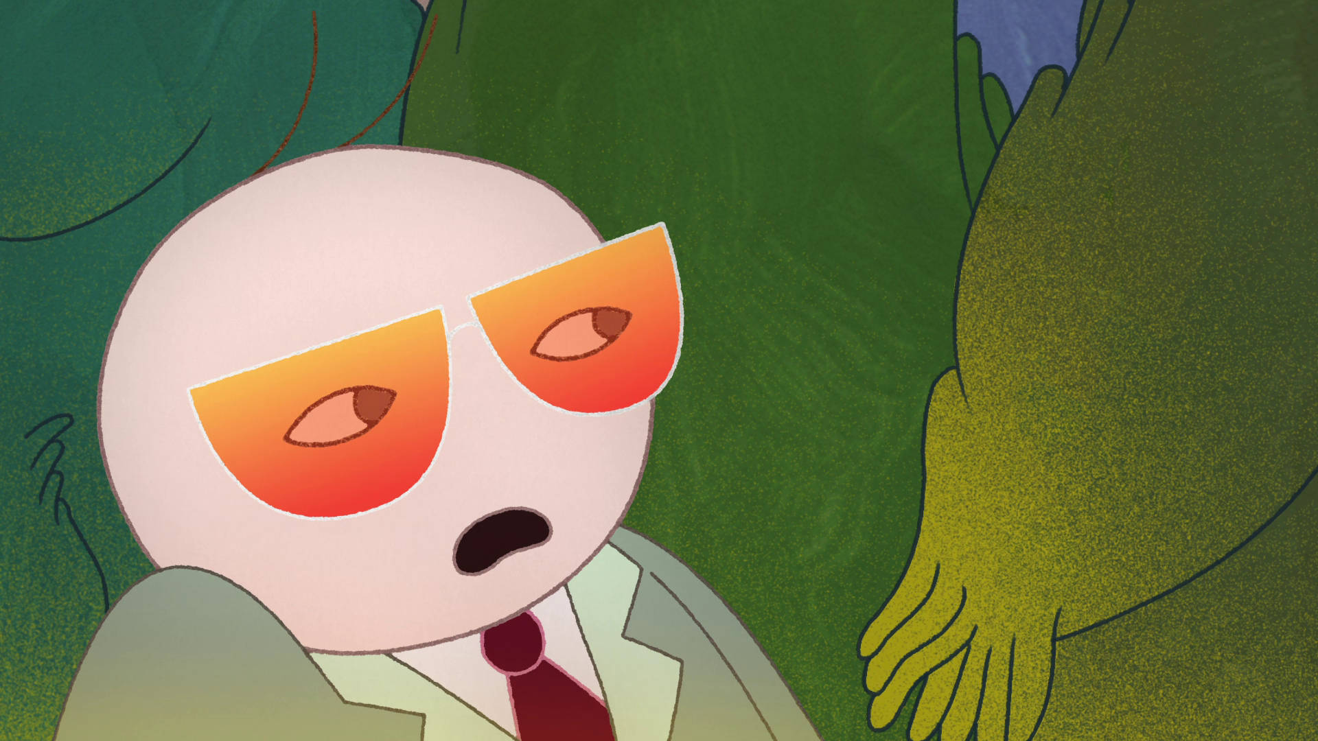 Ang Bida ng The Midnight Gospel Series, si Clancy Gilroy. Wallpaper