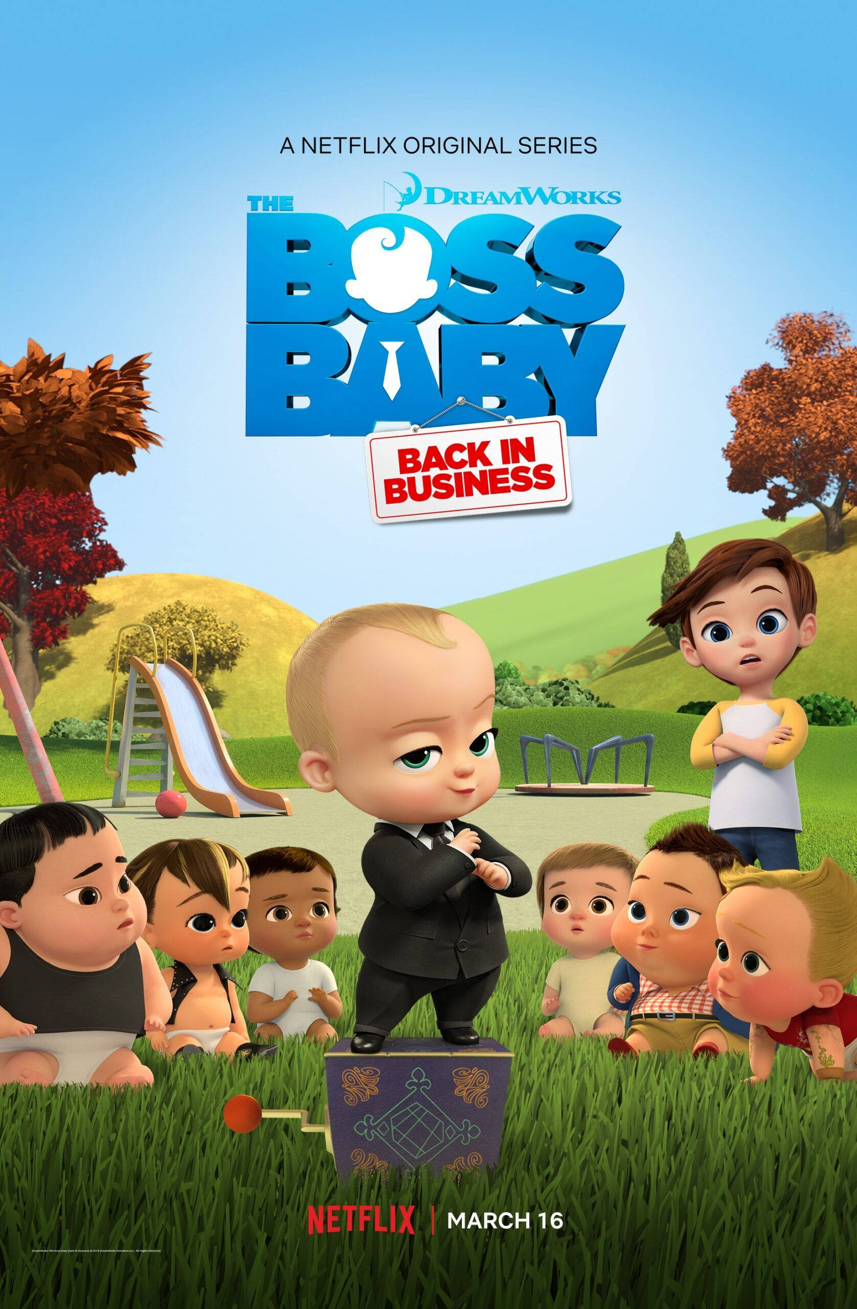 Ang Boss Baby Bumalik sa Negosyo Wallpaper