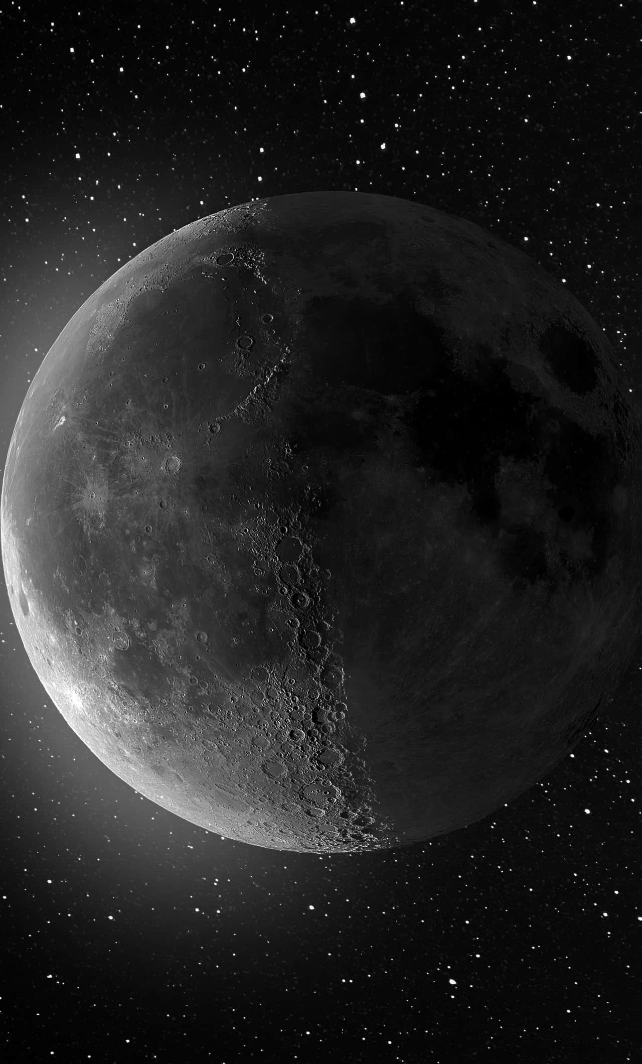 Ang Buwan na Malapit na iPhone Wallpaper