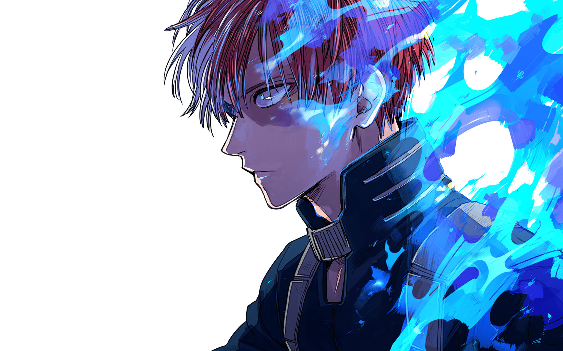 Ang Cute na Todoroki na Half Cold Power Wallpaper