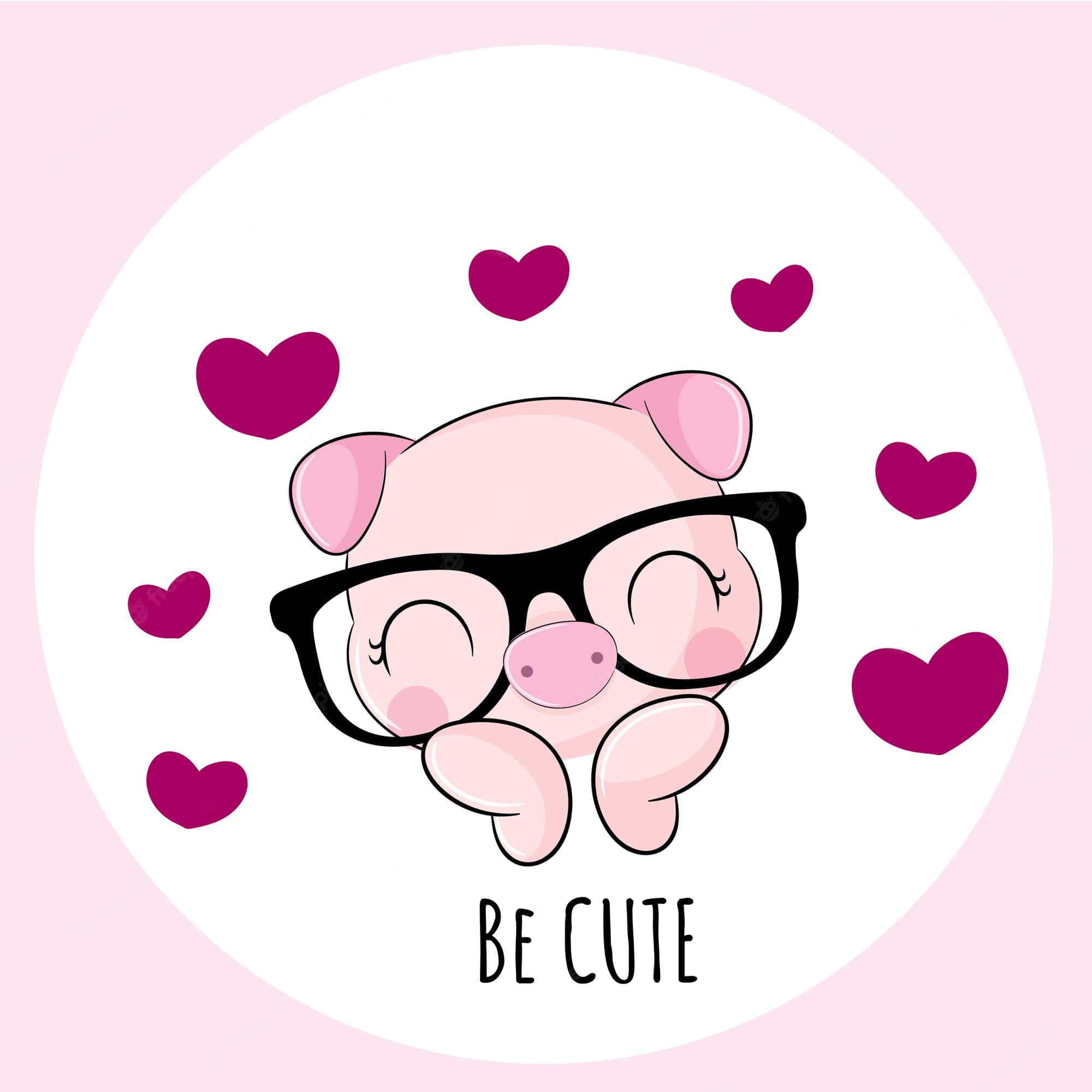 Ang Cute ng Baboy na Ito! Wallpaper