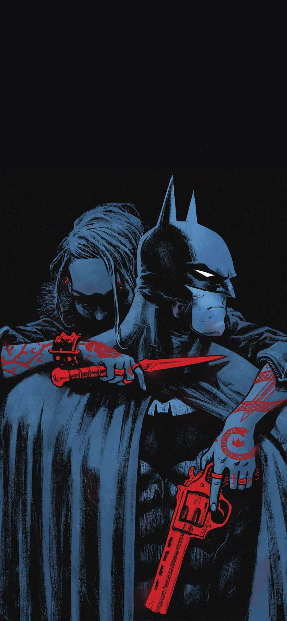Ang Dark Knight ay bumabangon sa nakakaakit na Batman Aesthetic na ito. Wallpaper