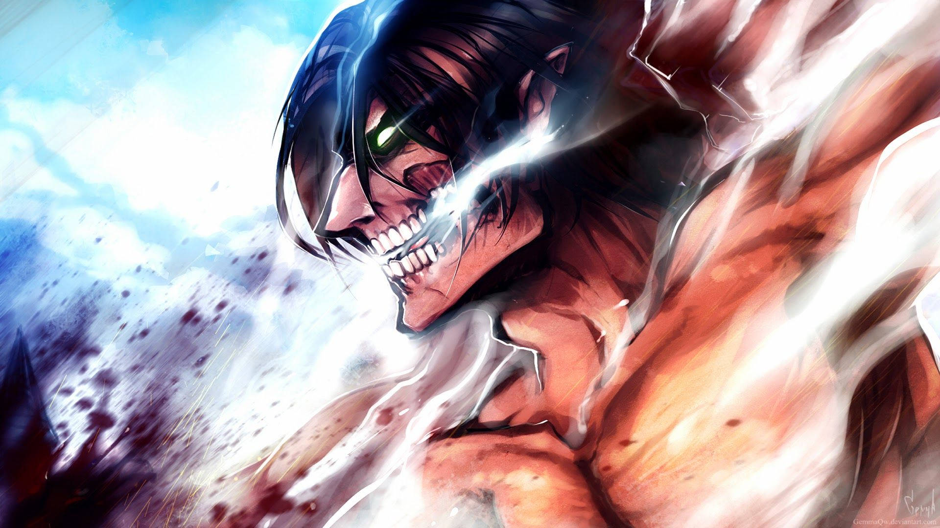 Ang Founding Titan – Simbolo ng Pag-asa sa Attack on Titan Wallpaper