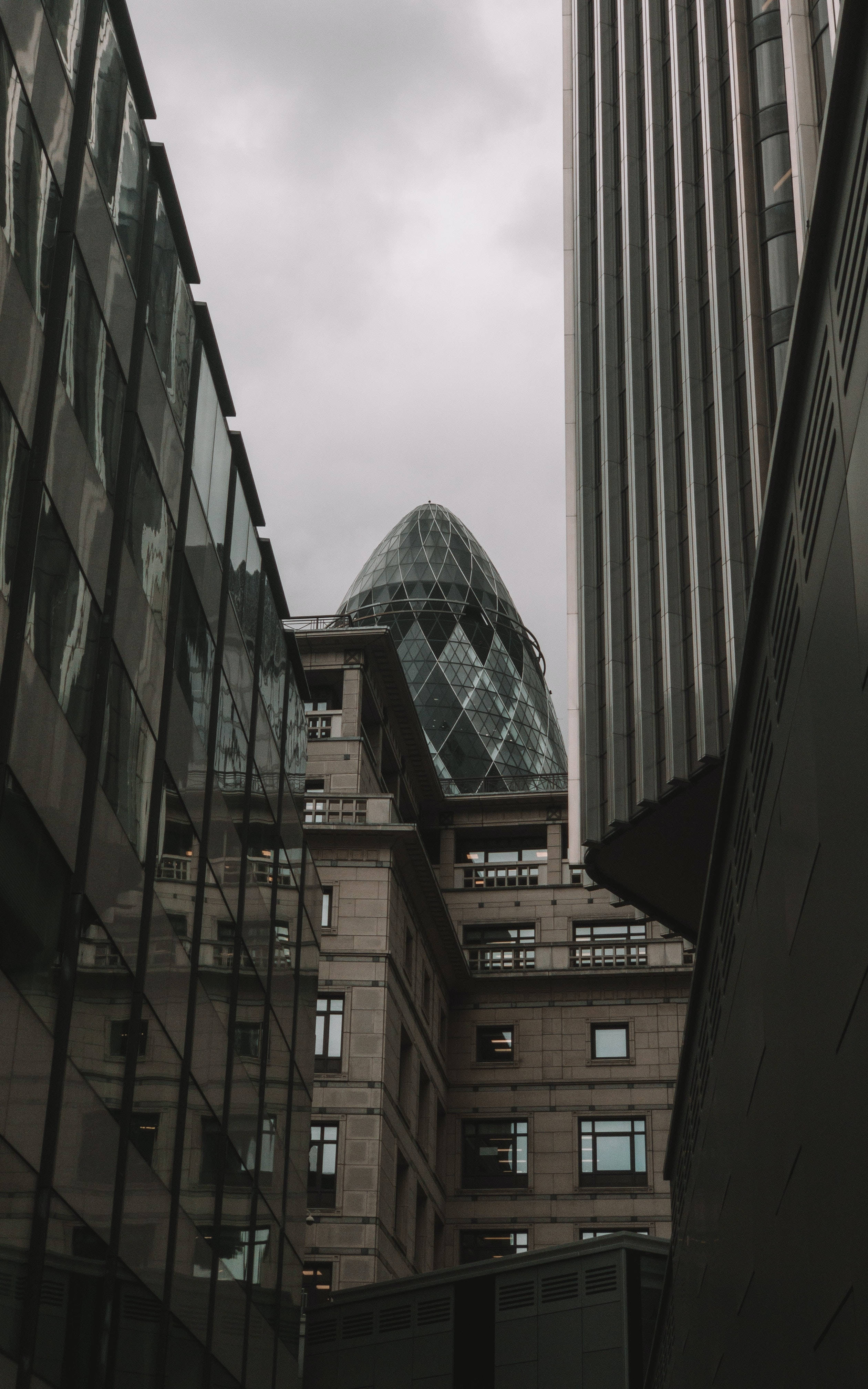 Ang Gherkin sa mga Gusali Wallpaper