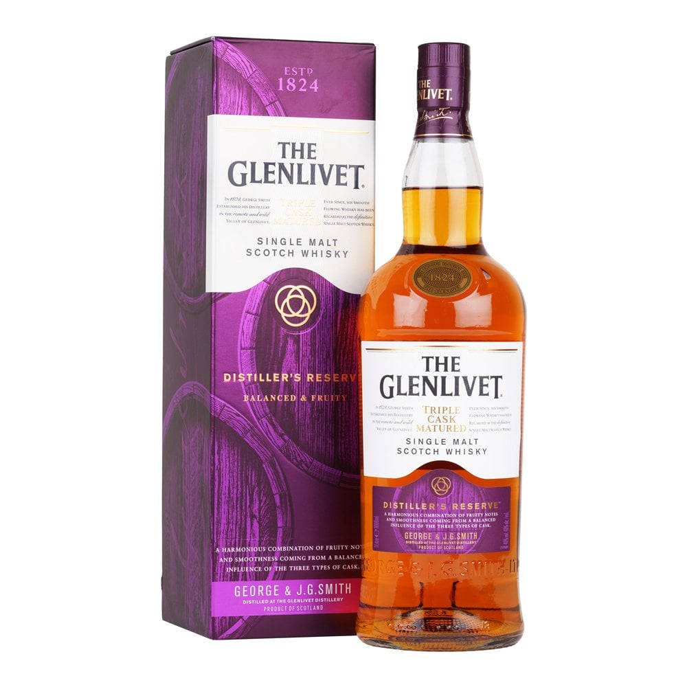 Ang Glenlivet Master Distiller's Reserve Single Malt Whisky Wallpaper