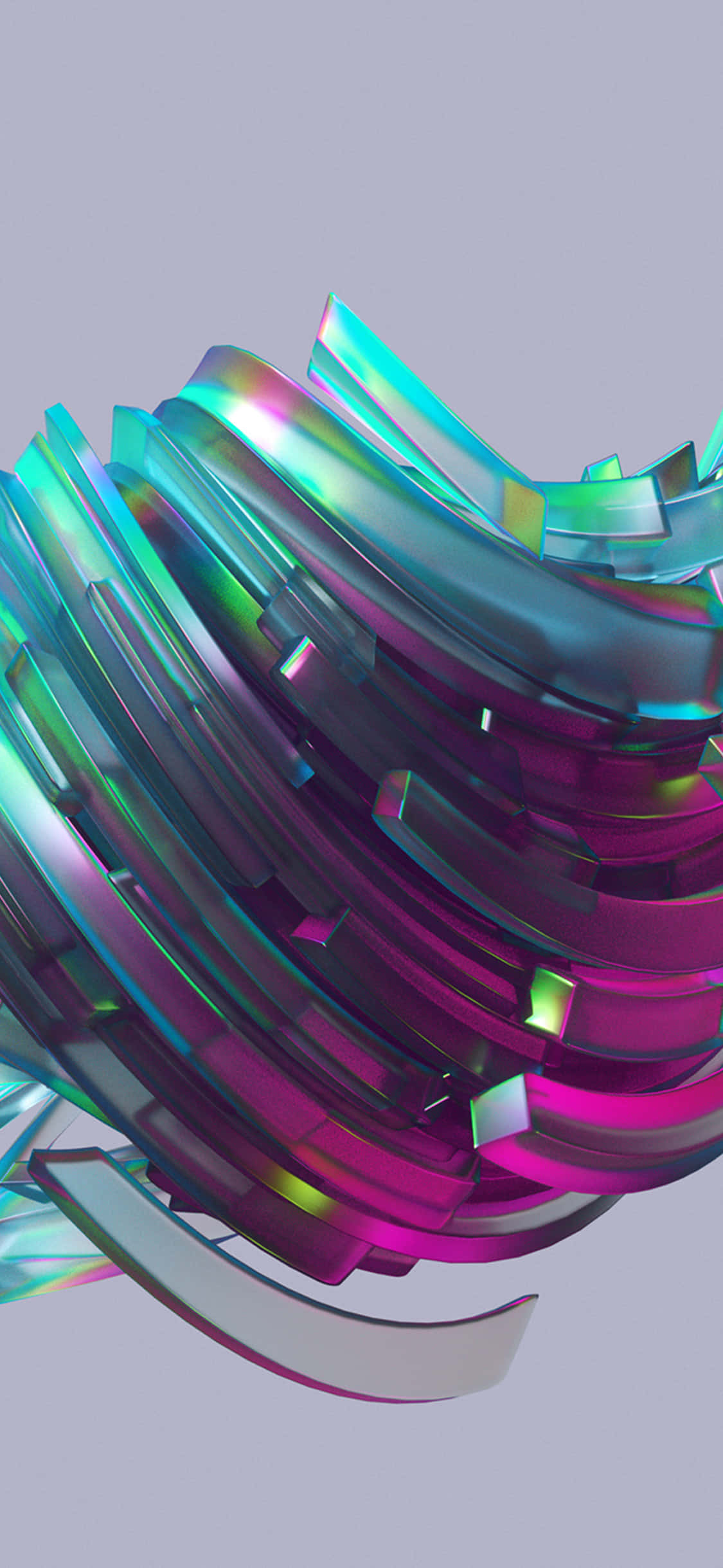 The graphic design of the modern iPhone Wallpaper