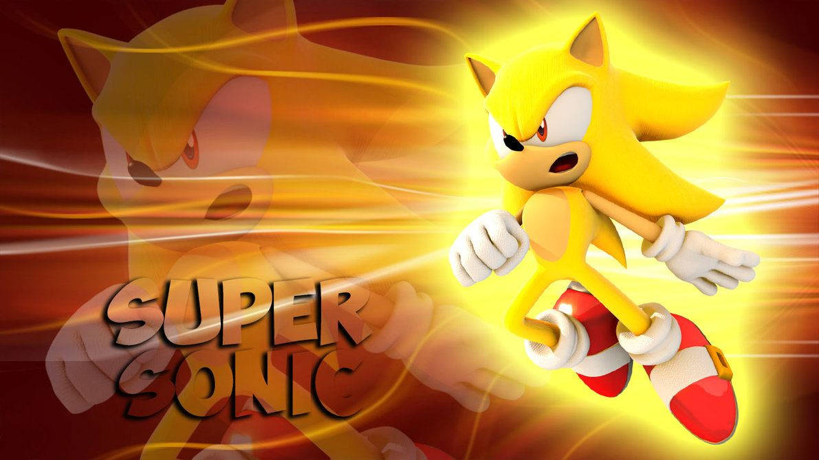 Ang Hindi Matatalo na Super Sonic Wallpaper