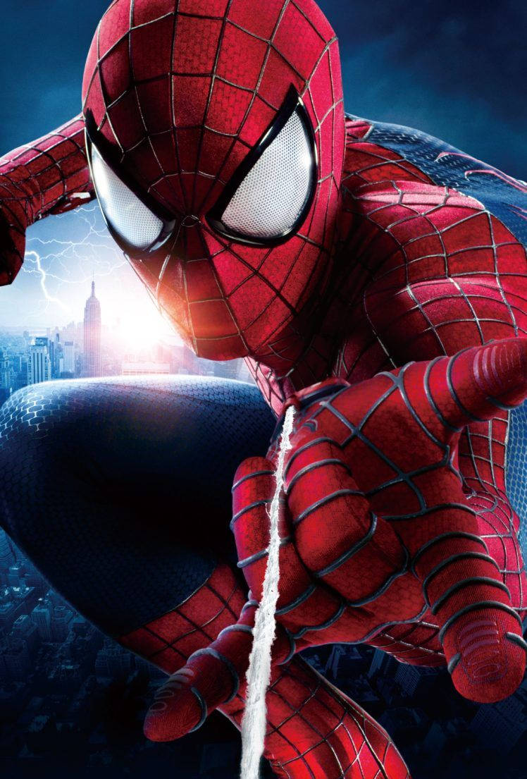 Ang iconic na bayani, si Spiderman! Wallpaper