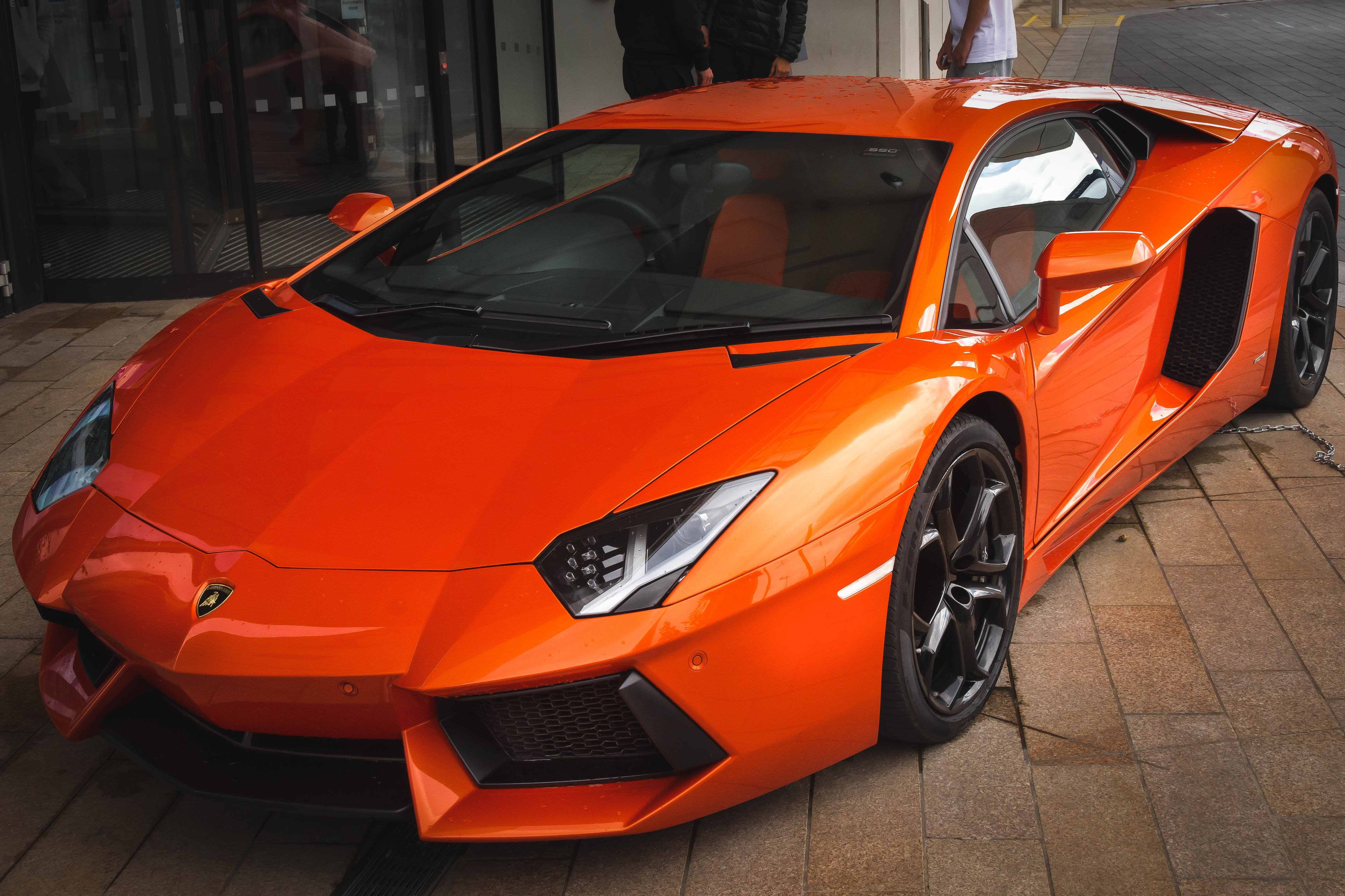 Ang iconic na Lamborghini Aventador Wallpaper