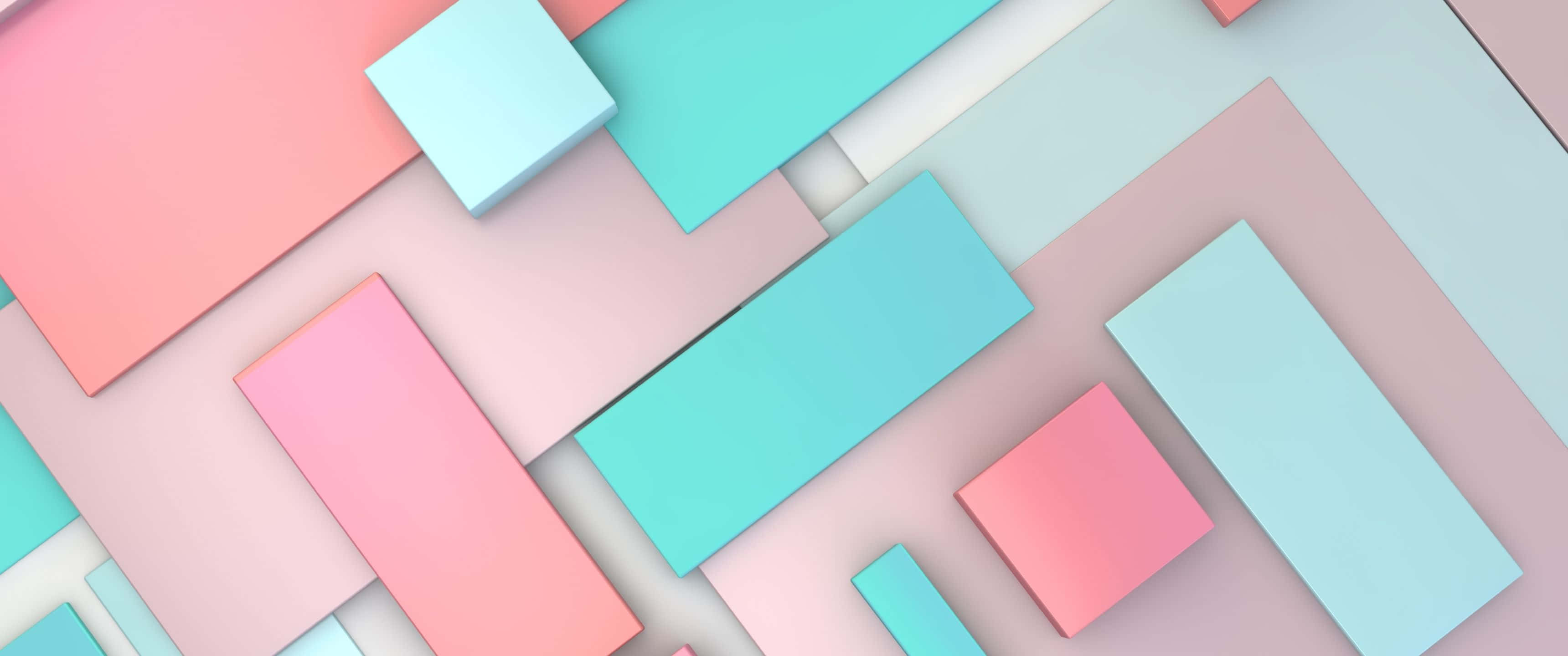 Ang kaakit-akit na mga kulay at hugis ng kalikasan ay nagpapaganda sa napakagandang 3440x1440 background na ito Wallpaper