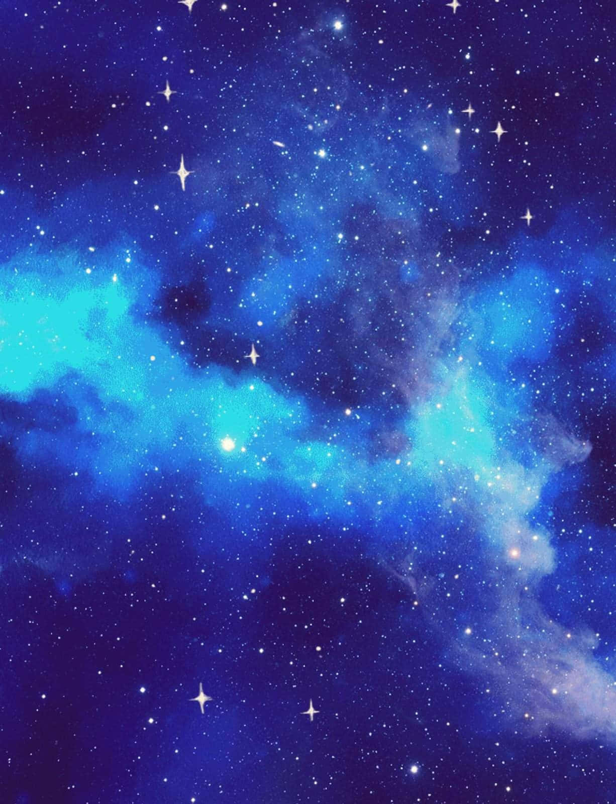"Ang kagandahan at kahanga-hangang kalawakan ay naghihintay sa atin." Wallpaper