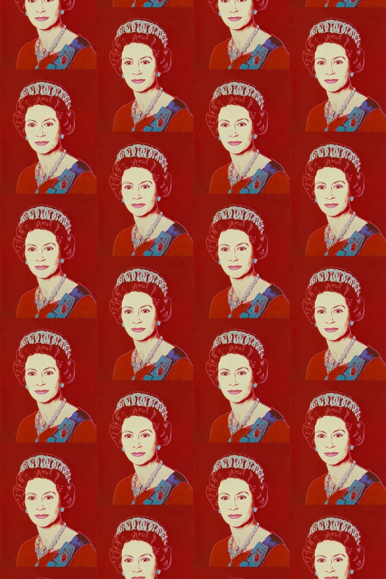 Ang Kanyang Kamaharlikang Kamaharlikang Reyna Elizabeth II na may Maharlikang Kasuotan Wallpaper