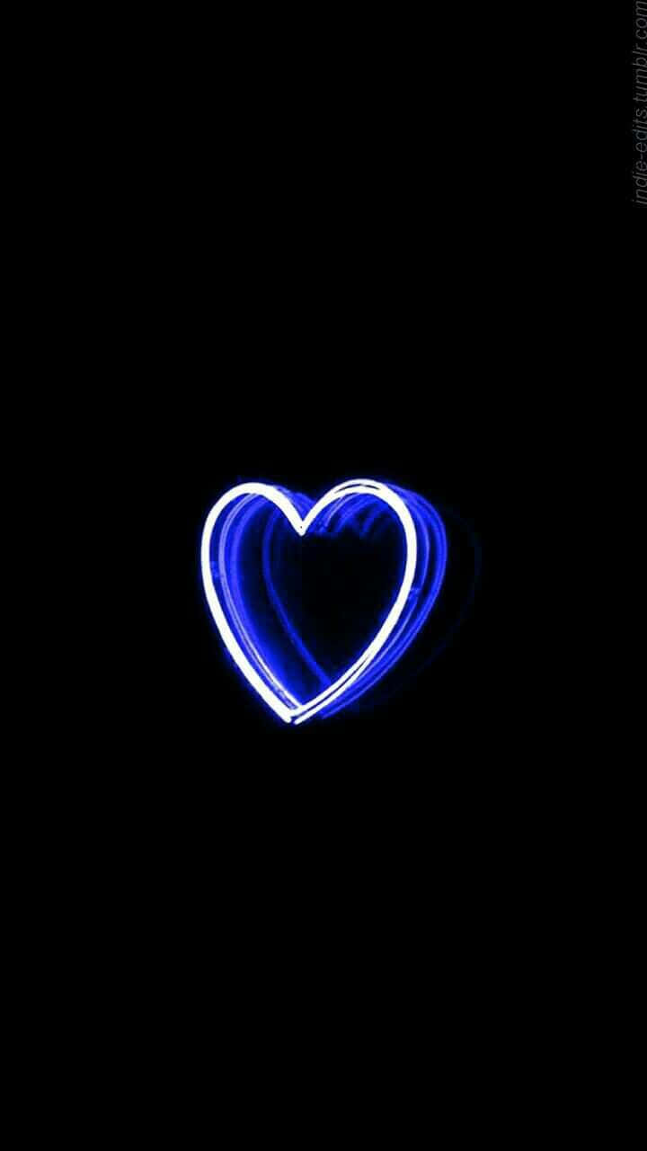 "Ang Kapangyarihan ng Neon Blue" Wallpaper
