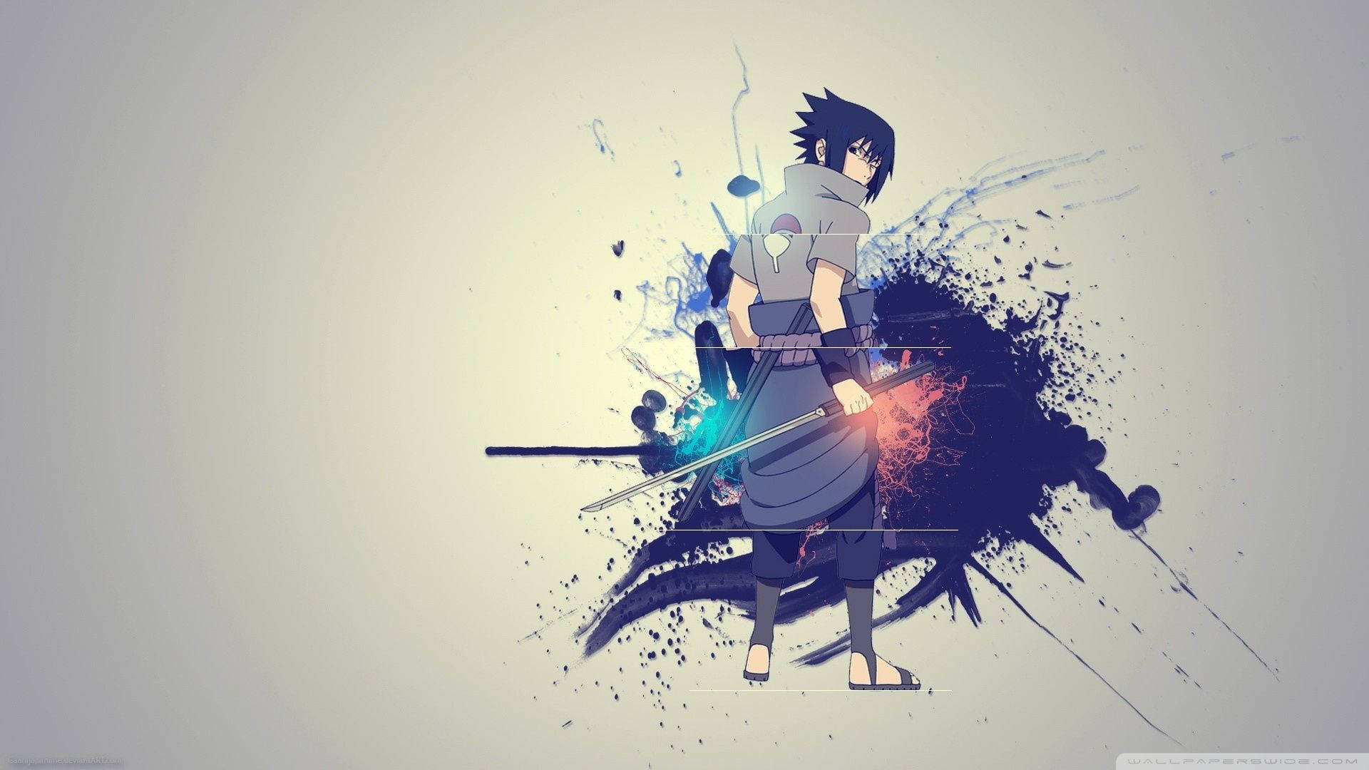 Ang Kapangyarihan ni Sasuke Uchiha - Kakila-kilabot na Kusanagi Sword Wallpaper