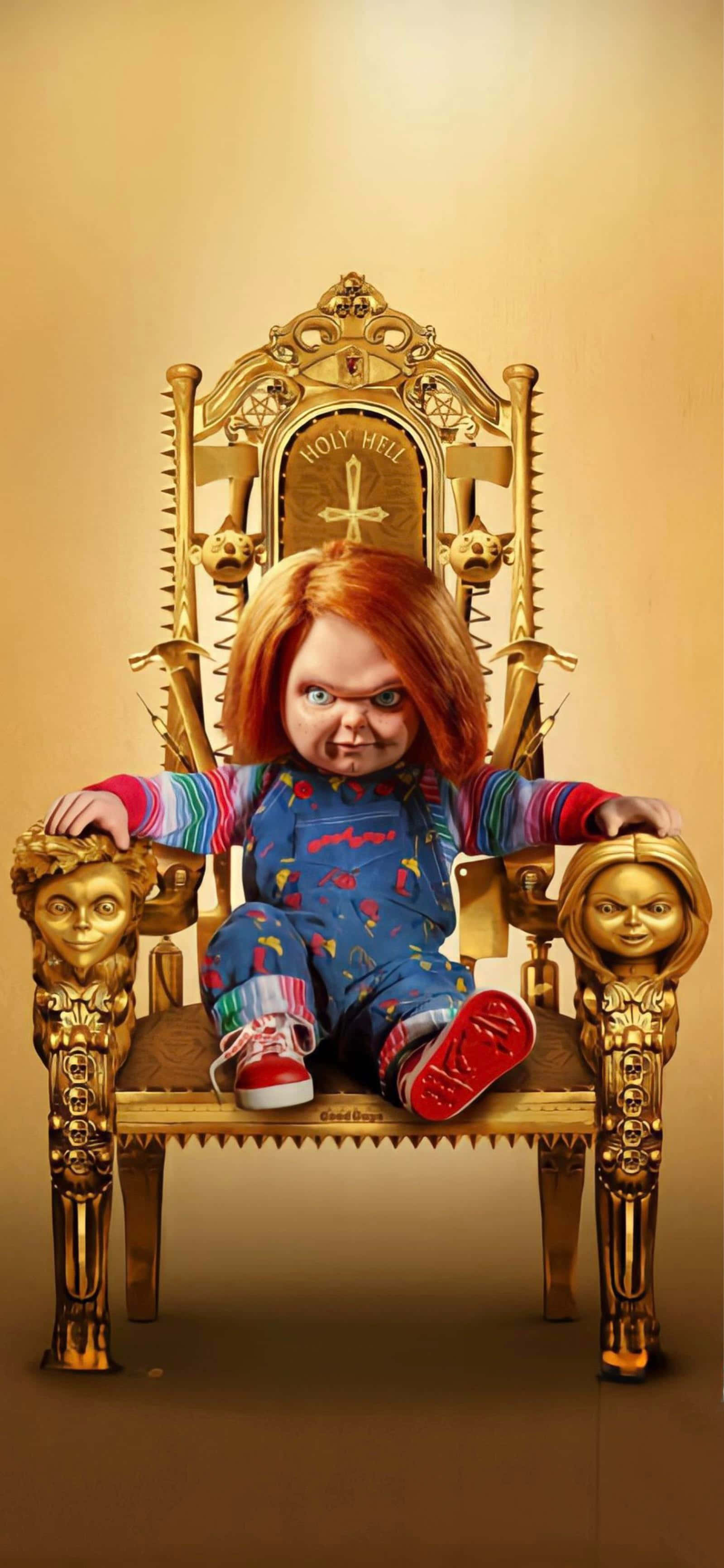 "Ang Kilalang Chucky - Siya na Hindi Dapat Pangalanan" Wallpaper