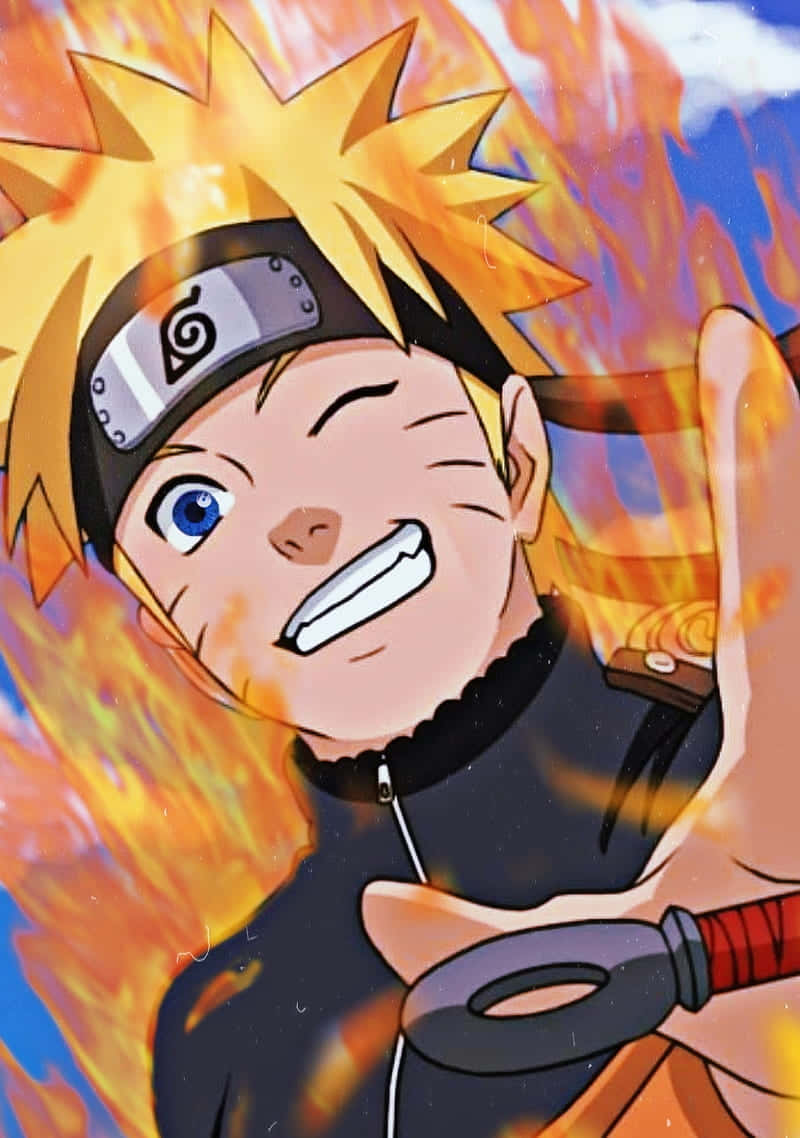 Ang Lakas na Malampasan ang Pagsubok: Tinalo ni Naruto si Pain Wallpaper