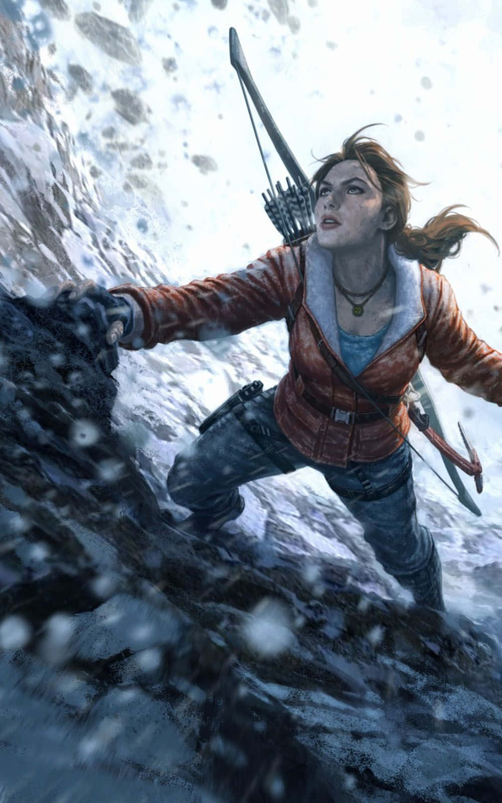 ang lara croft HD wallpaper