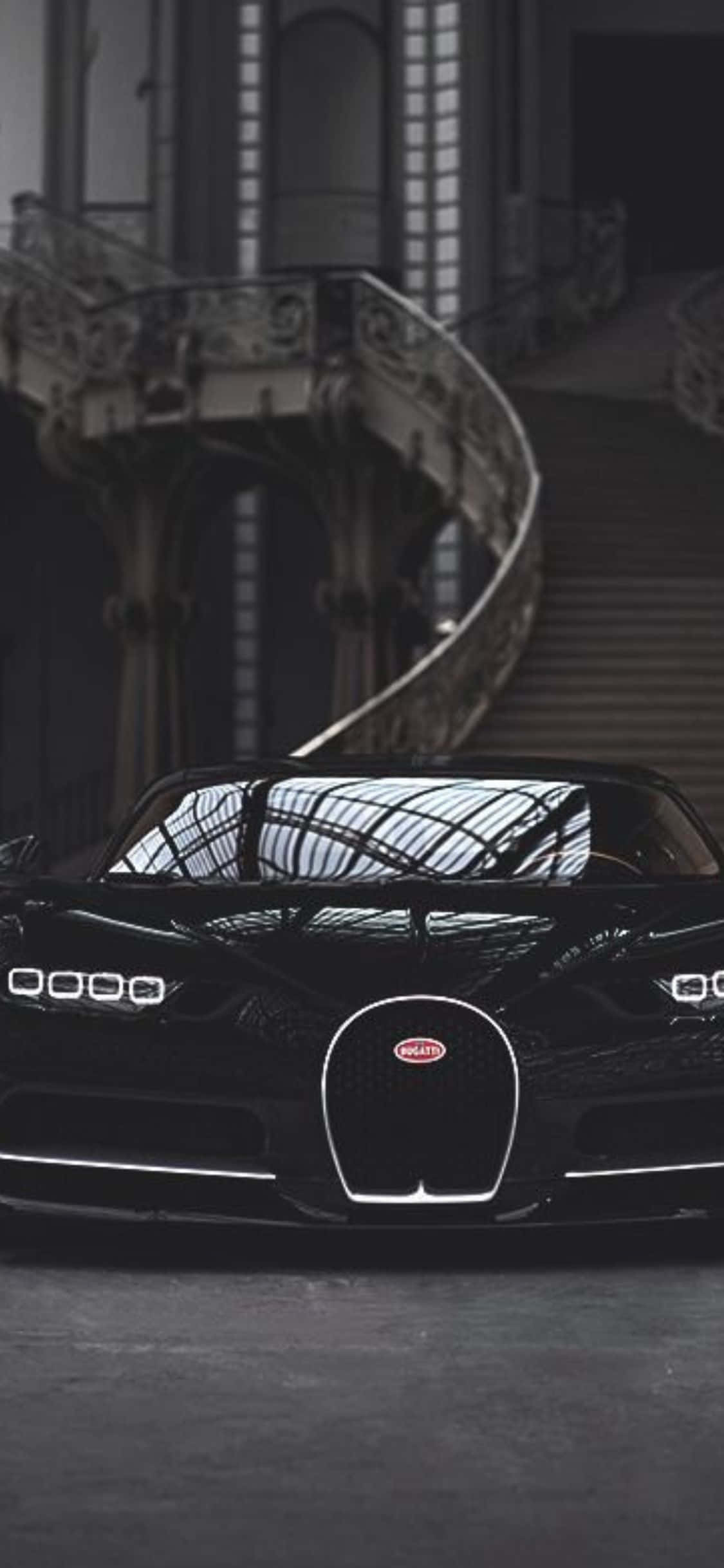 Ang Luxury at Style ng Apple's iPhone Xs Bugatti Wallpaper