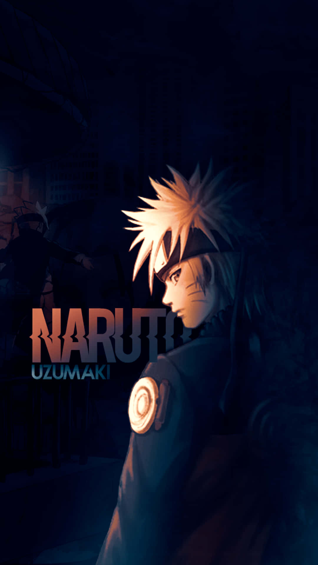 Ang Maalamat na si Naruto Uzumaki na Naglalabas ng Kanyang Kapangyarihan Wallpaper