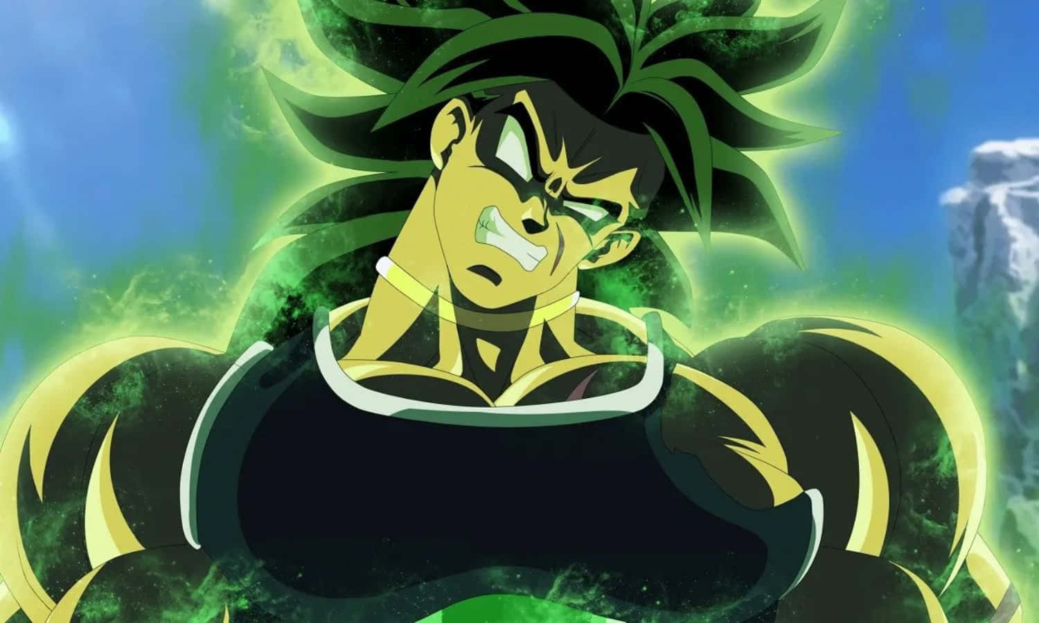 Ang Maalamat na Super Saiyan, si Broly, na sumisimula ng aksyon sa Dragon Ball Super! Wallpaper