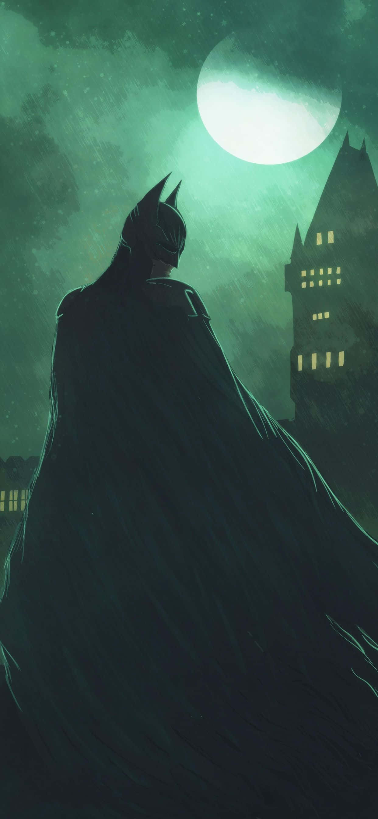 "Ang Madilim na Knight ay Bumabangon" Wallpaper