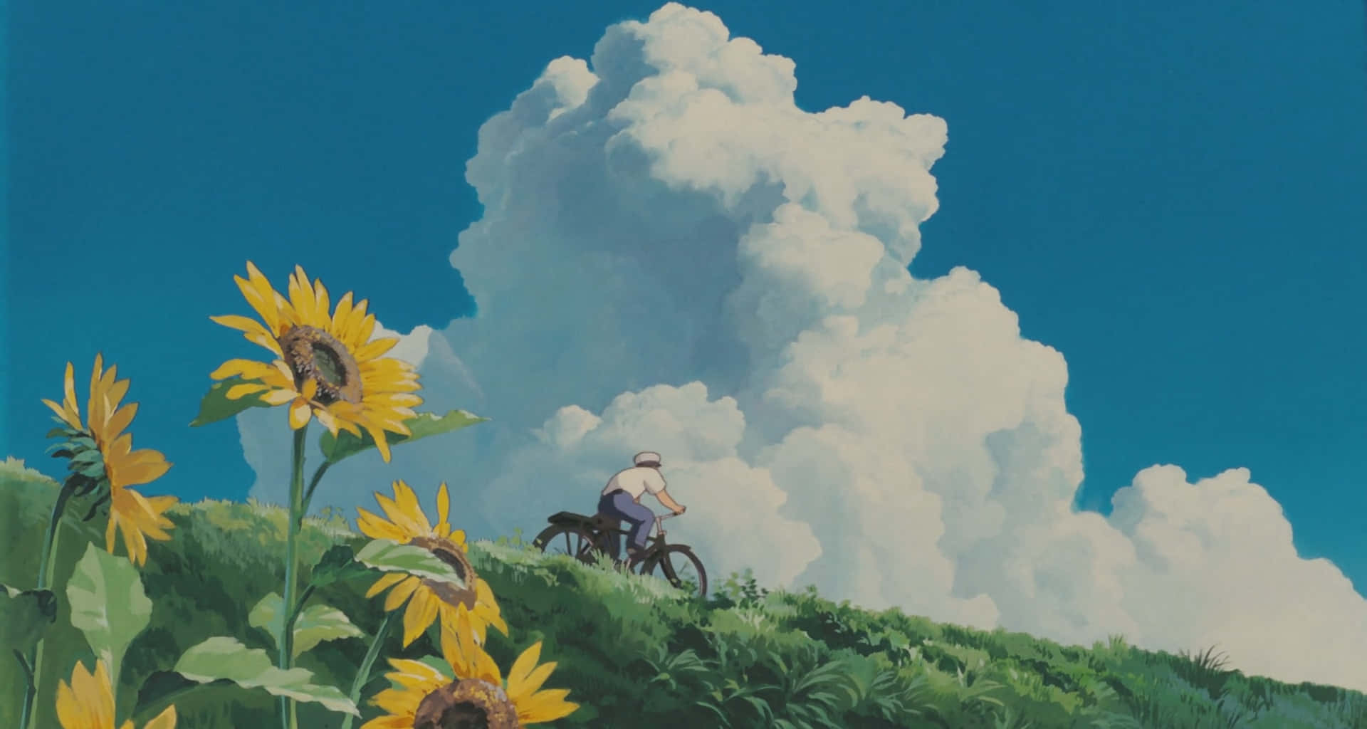 Ang mahika ng kalikasan, gaya ng ipinapakita sa mga pelikula ng Studio Ghibli Wallpaper