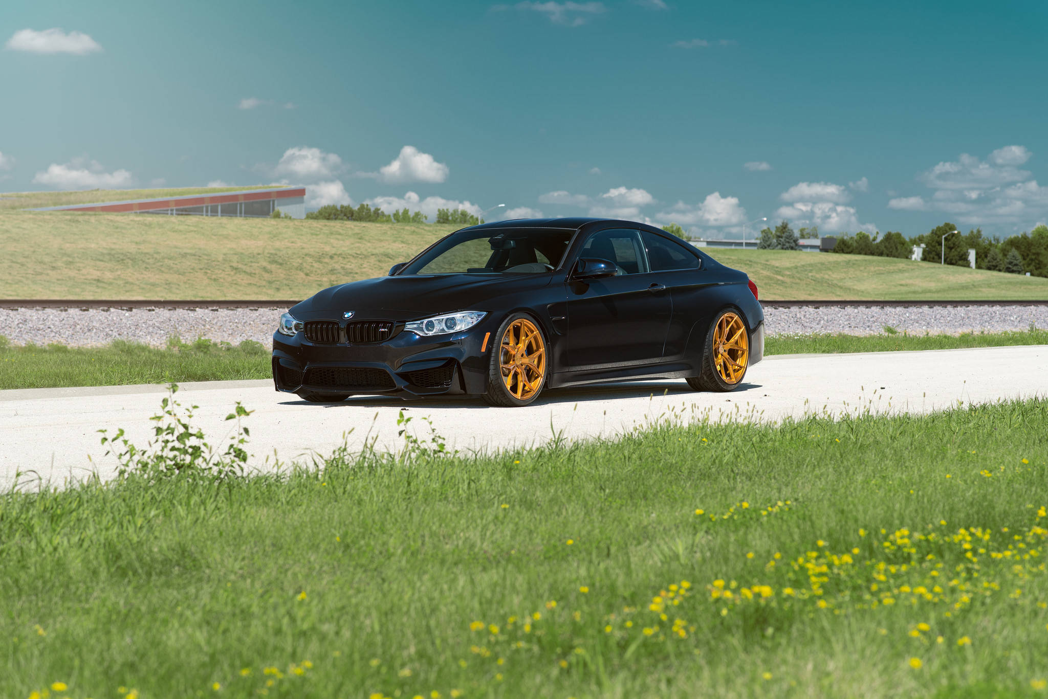 Ang makinis na BMW M4 F82 Wallpaper