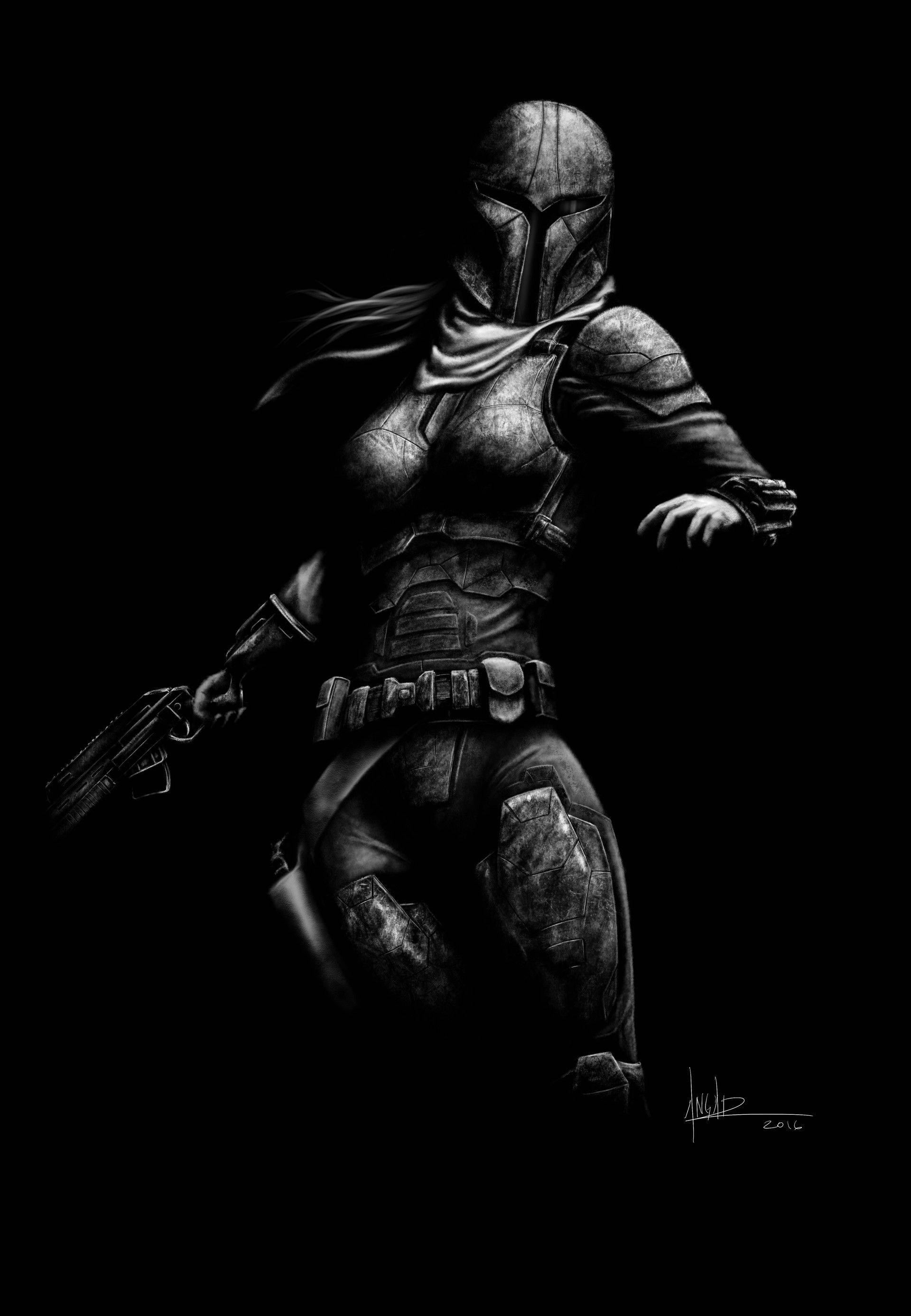 Ang Mandalorian at Bata Wallpaper