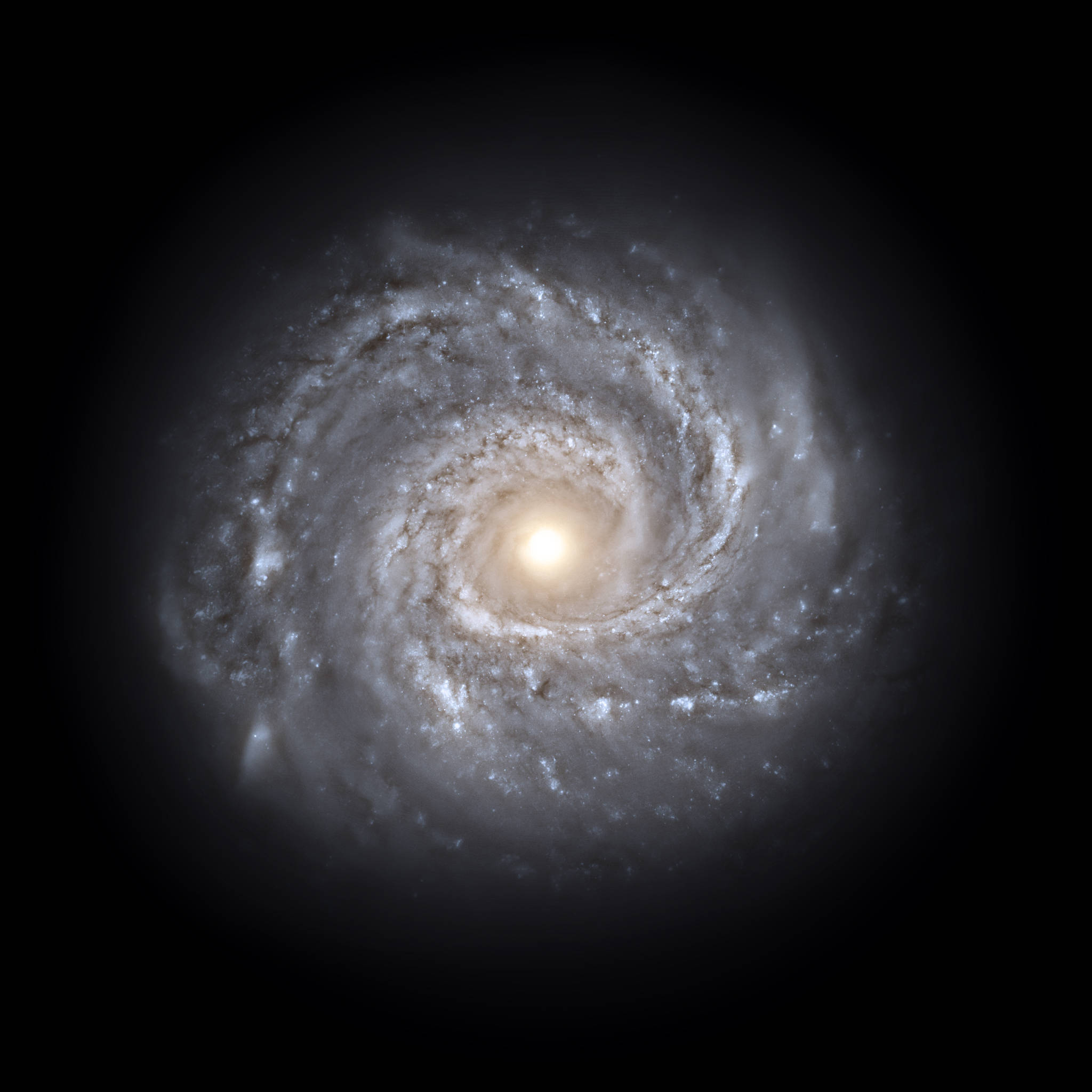 Ang maringal na spiral arms ng Milky Way Wallpaper