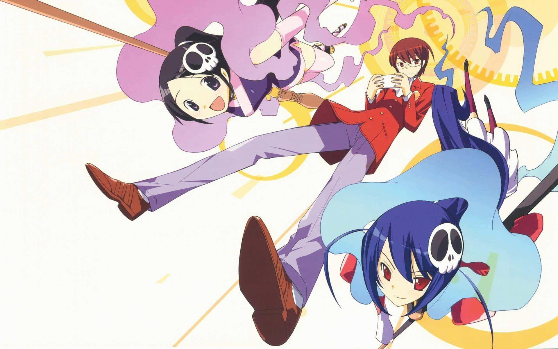 Ang mga Babae ng The World God Only Knows Wallpaper