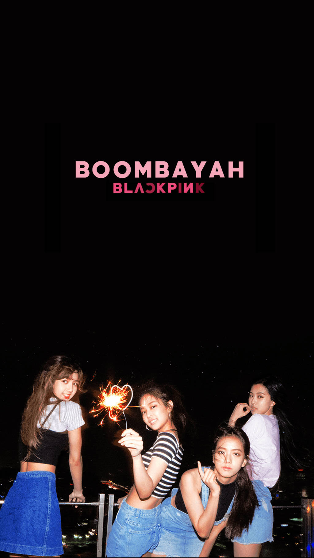 Ang mga miyembro ng Blackpink ay nag-eenjoy sa isang gabi sa labas! Wallpaper