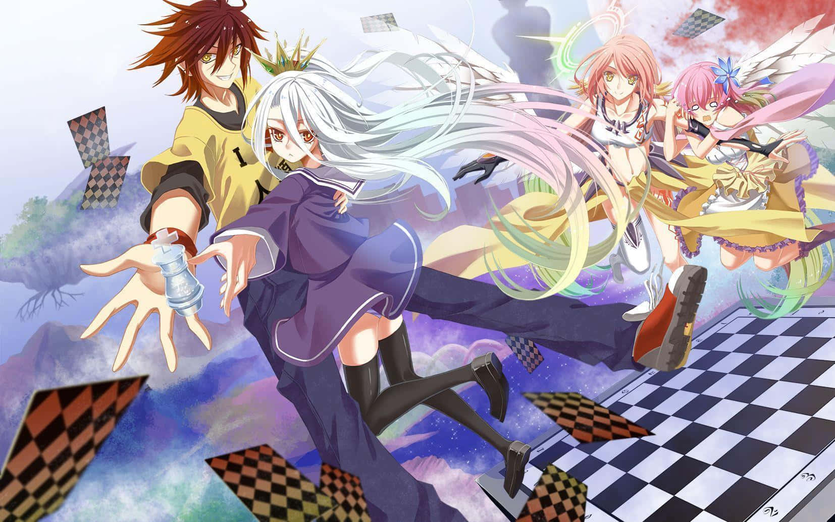 Ang mga Panginoon ng Laro, Sora at Shiro Wallpaper