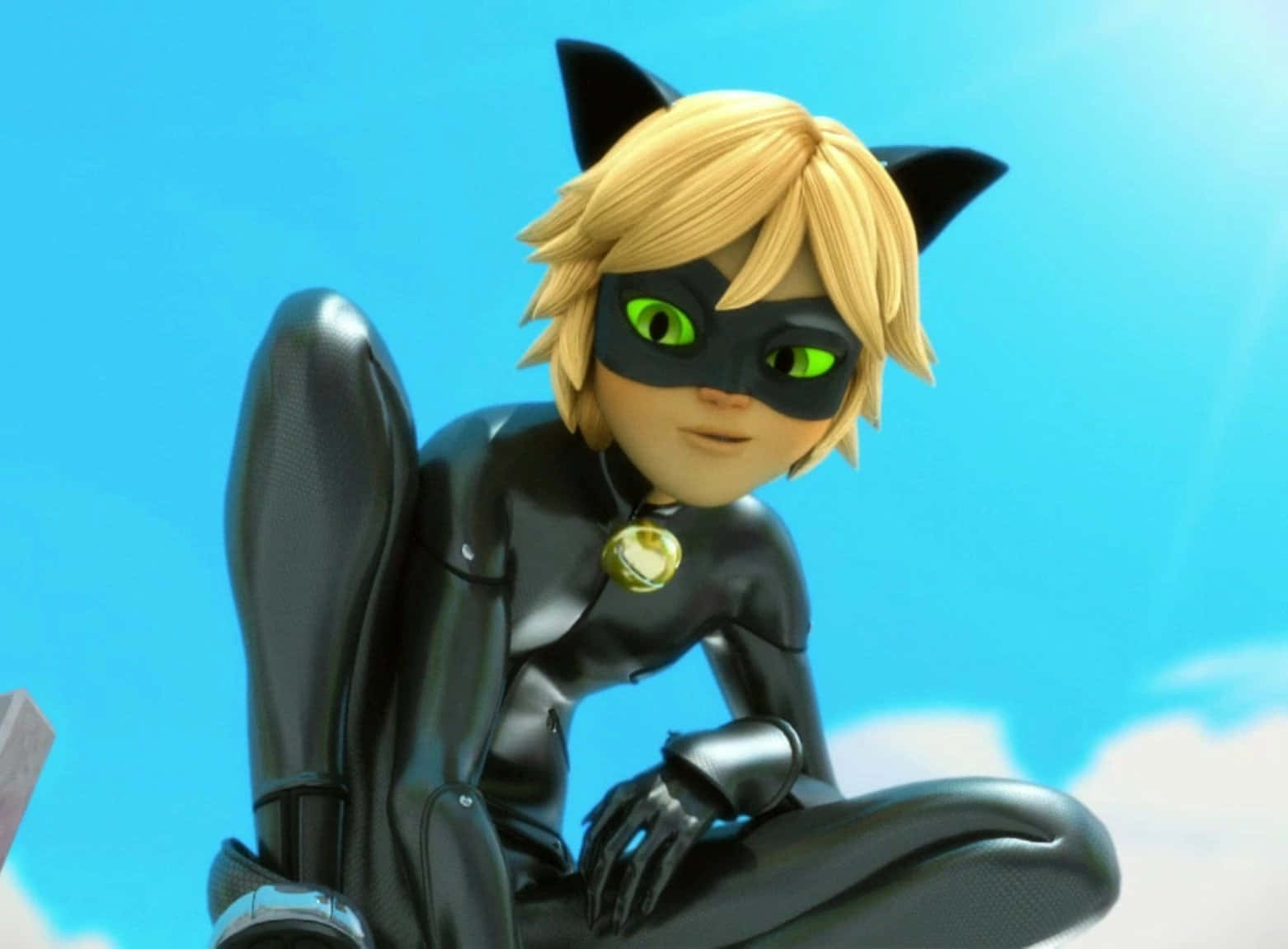 Ang Misteryosong Cat Noir Wallpaper