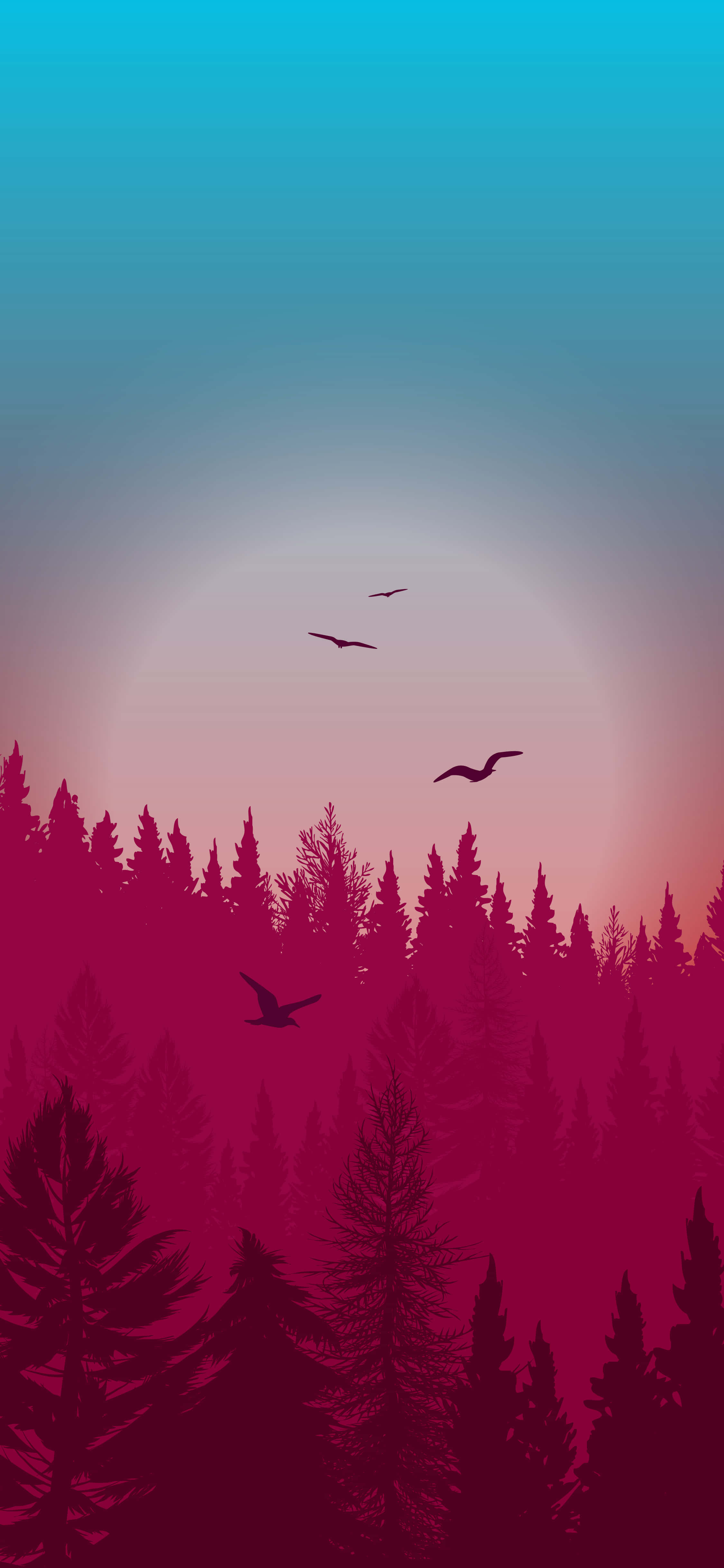 Ang Misteryosong mga Lihim ng Gabing Kagubatan Wallpaper